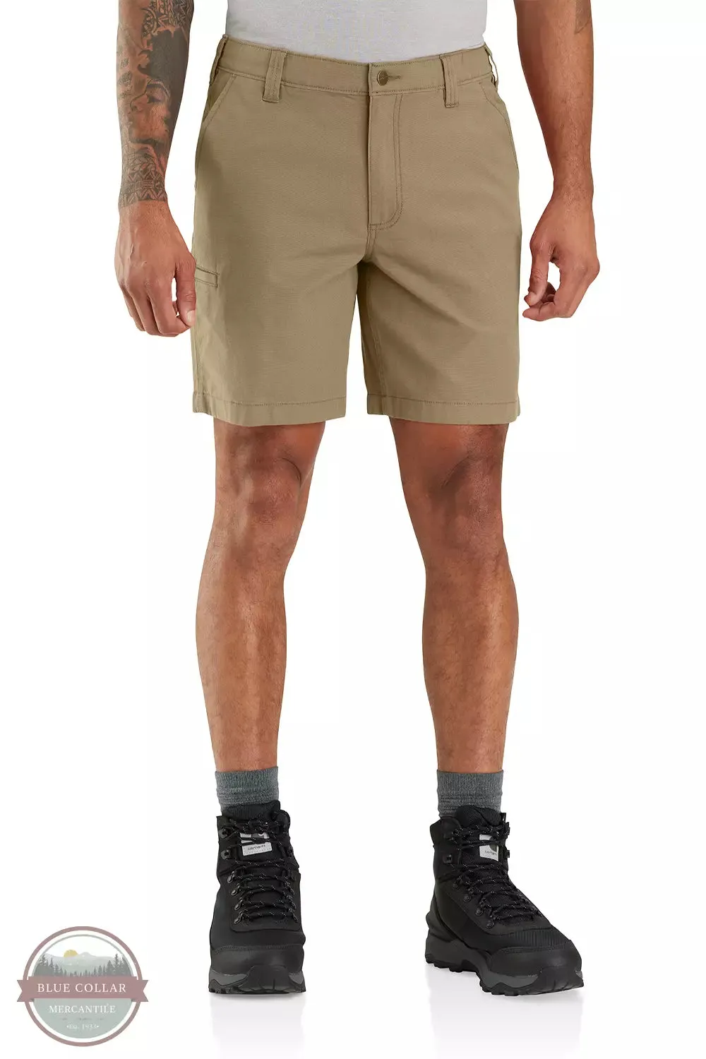 105841 Rugged Flex Relaxed Fit Canvas Work Shorts