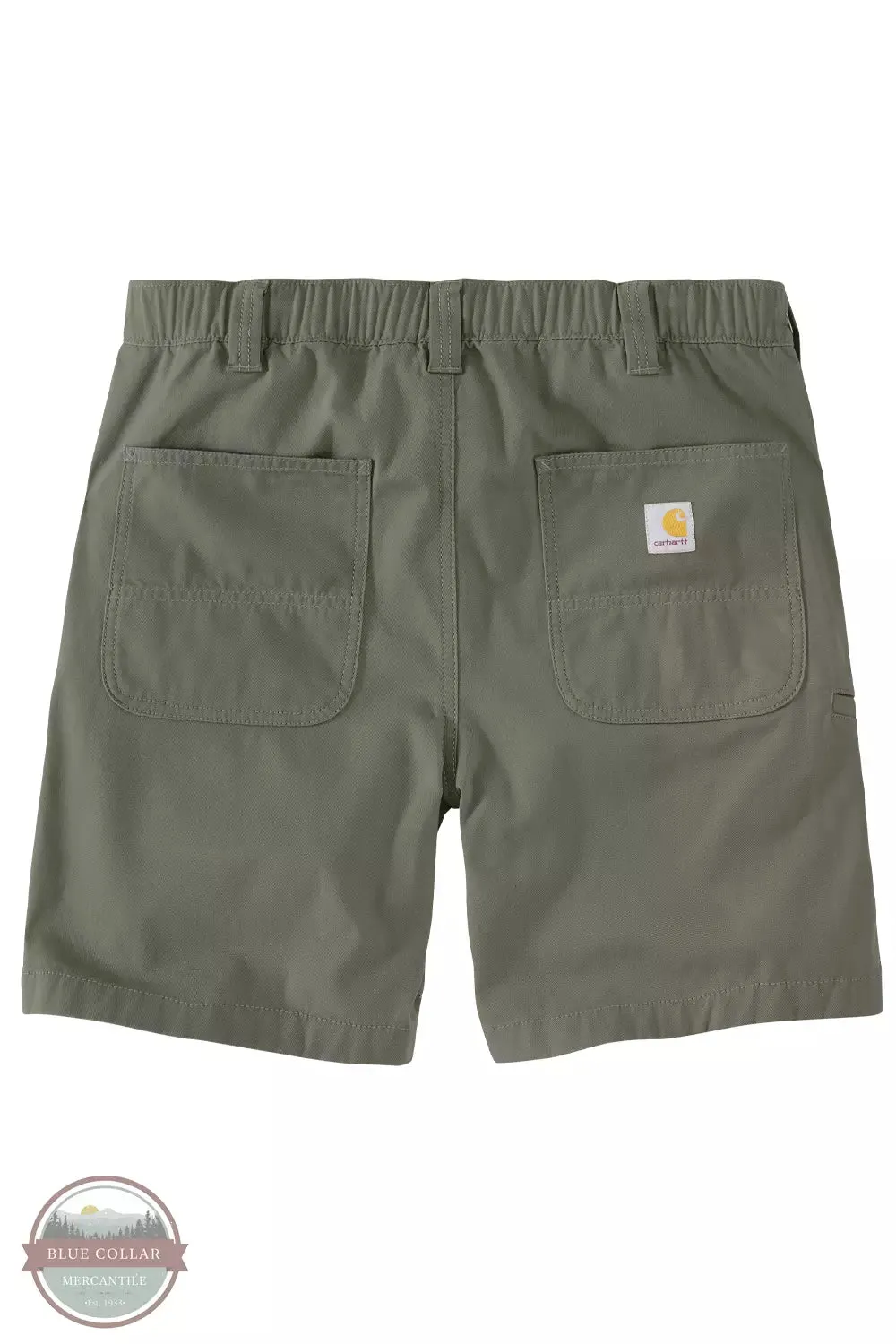 105841 Rugged Flex Relaxed Fit Canvas Work Shorts