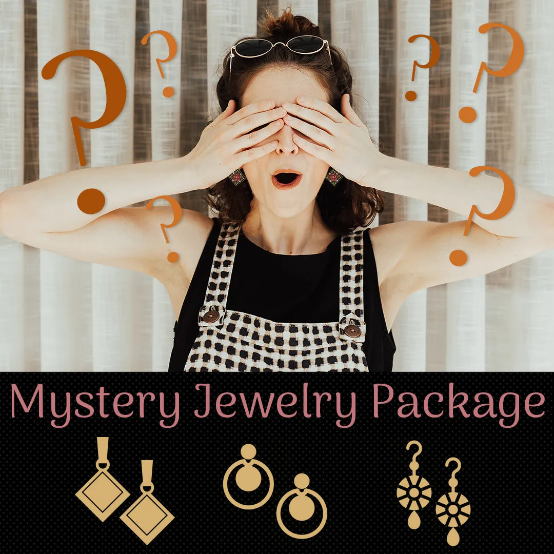 1928 Jewelry $50.00 Value Mystery Jewelry Package of Three Earrings