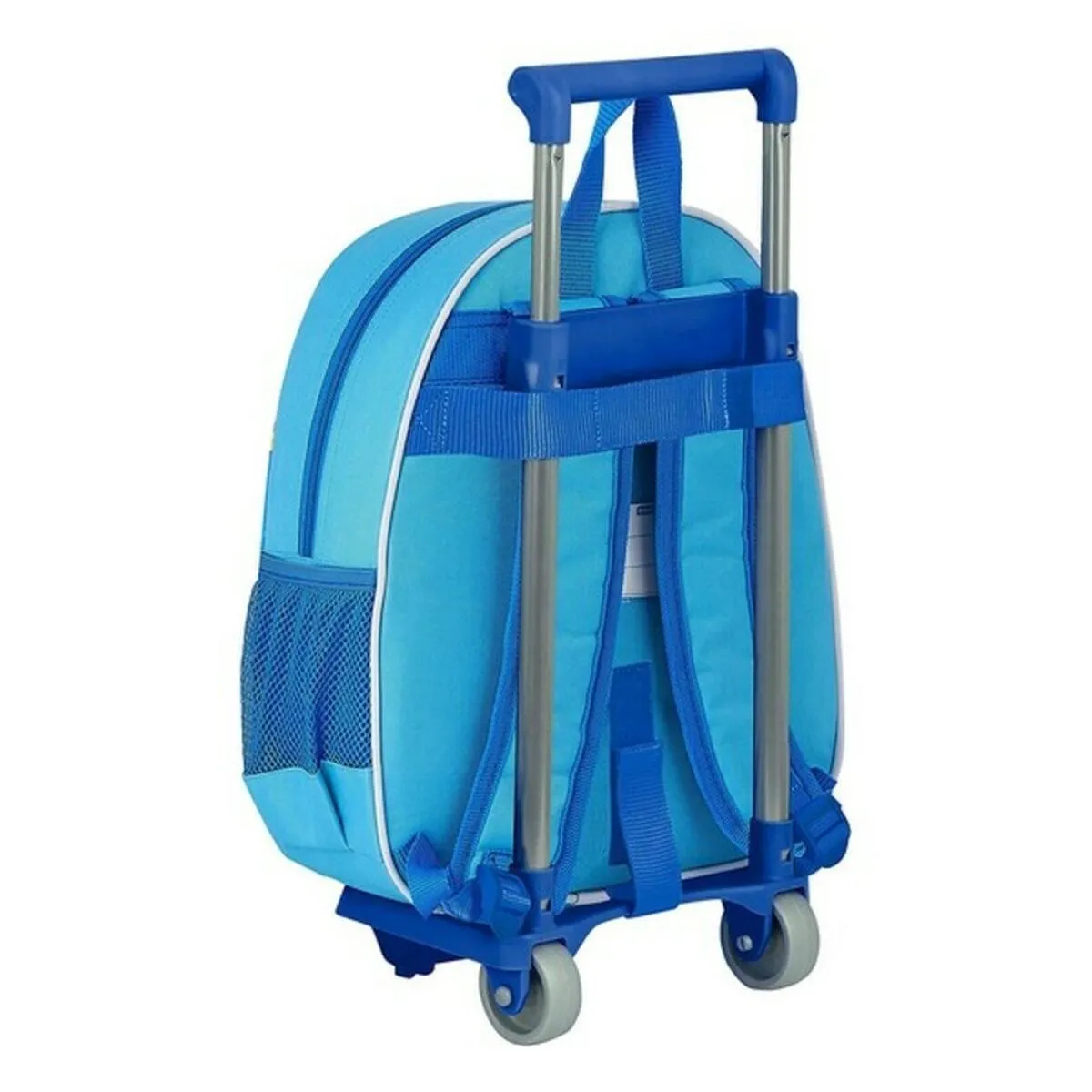 3D School Bag with Wheels Safta Light Blue 27 x 32 x 10 cm