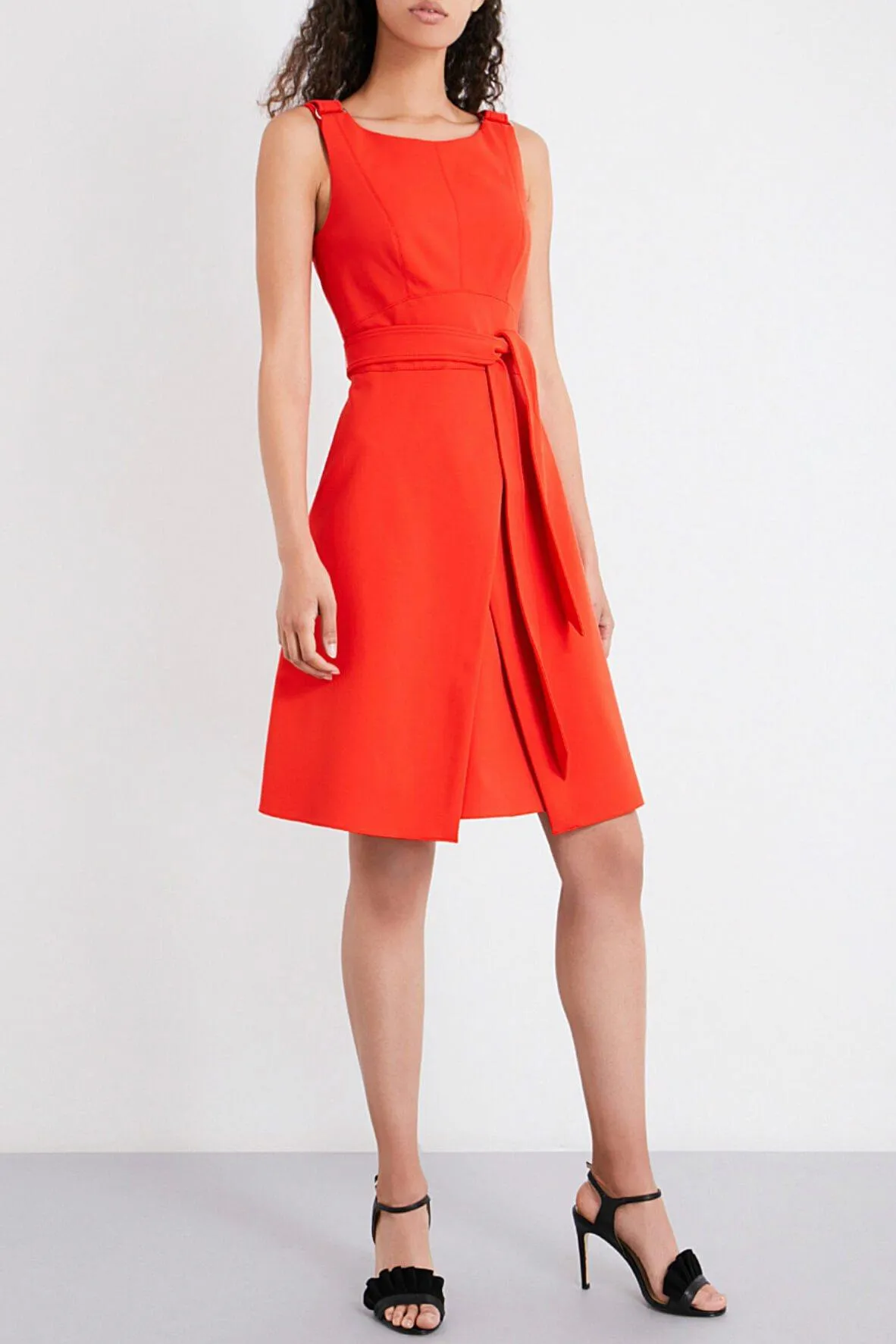 A-Line Crepe Dress