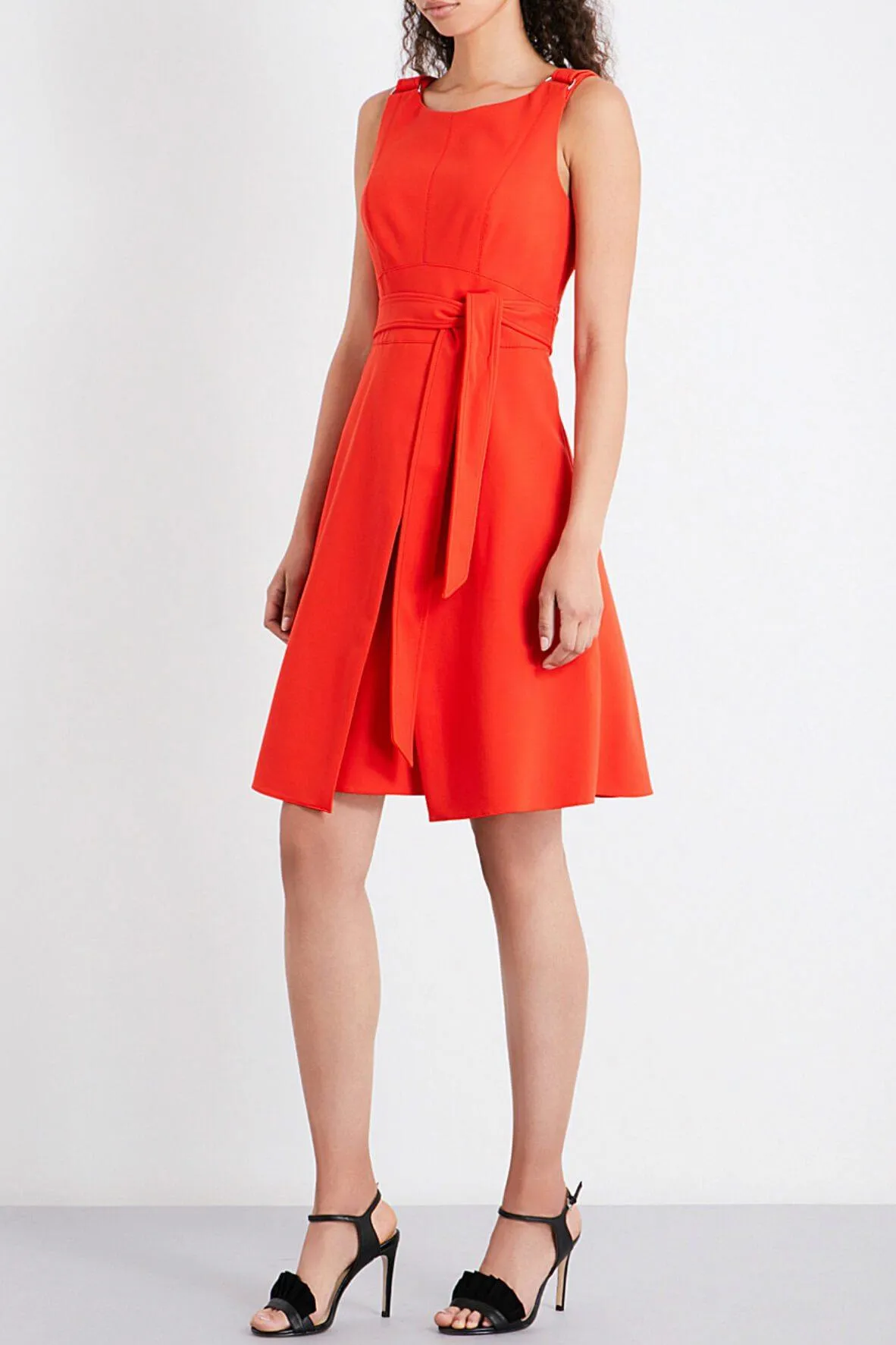 A-Line Crepe Dress