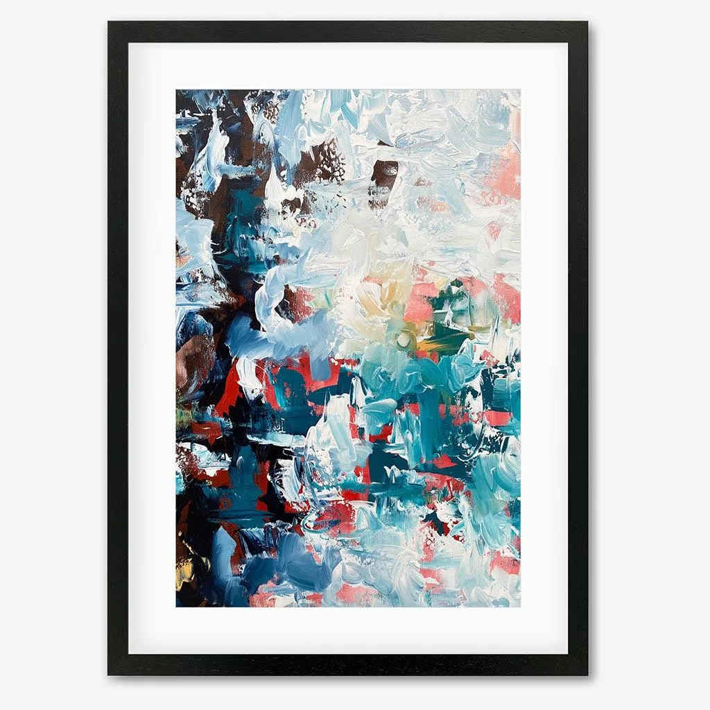 Abstract 496 Framed Art