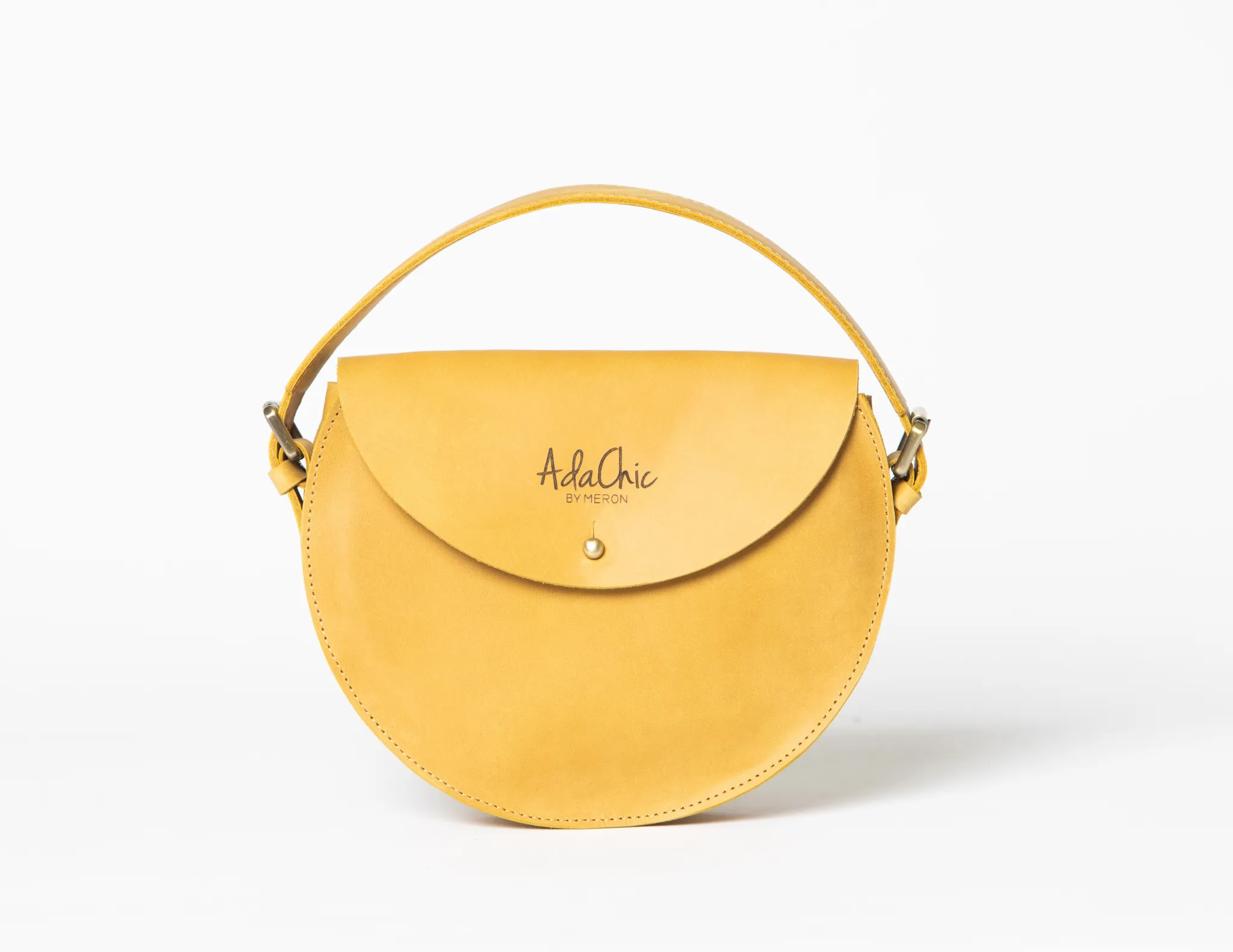 Ada Top Handle Half Moon Handbag