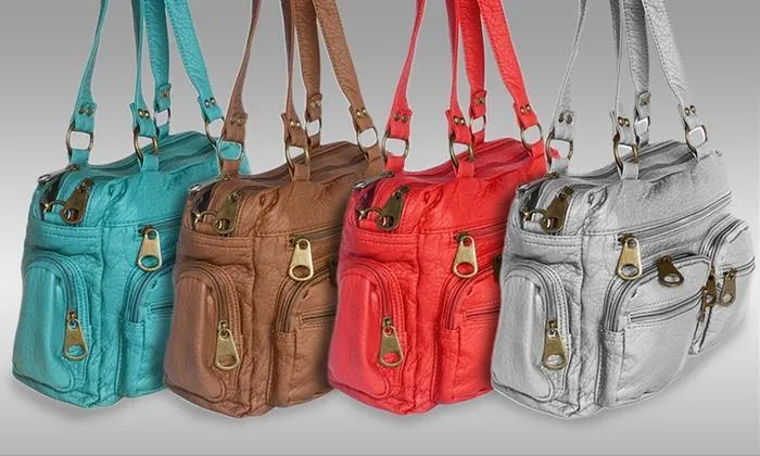 All Purpose Soft Washable Shoulder or Cross Body Handbag