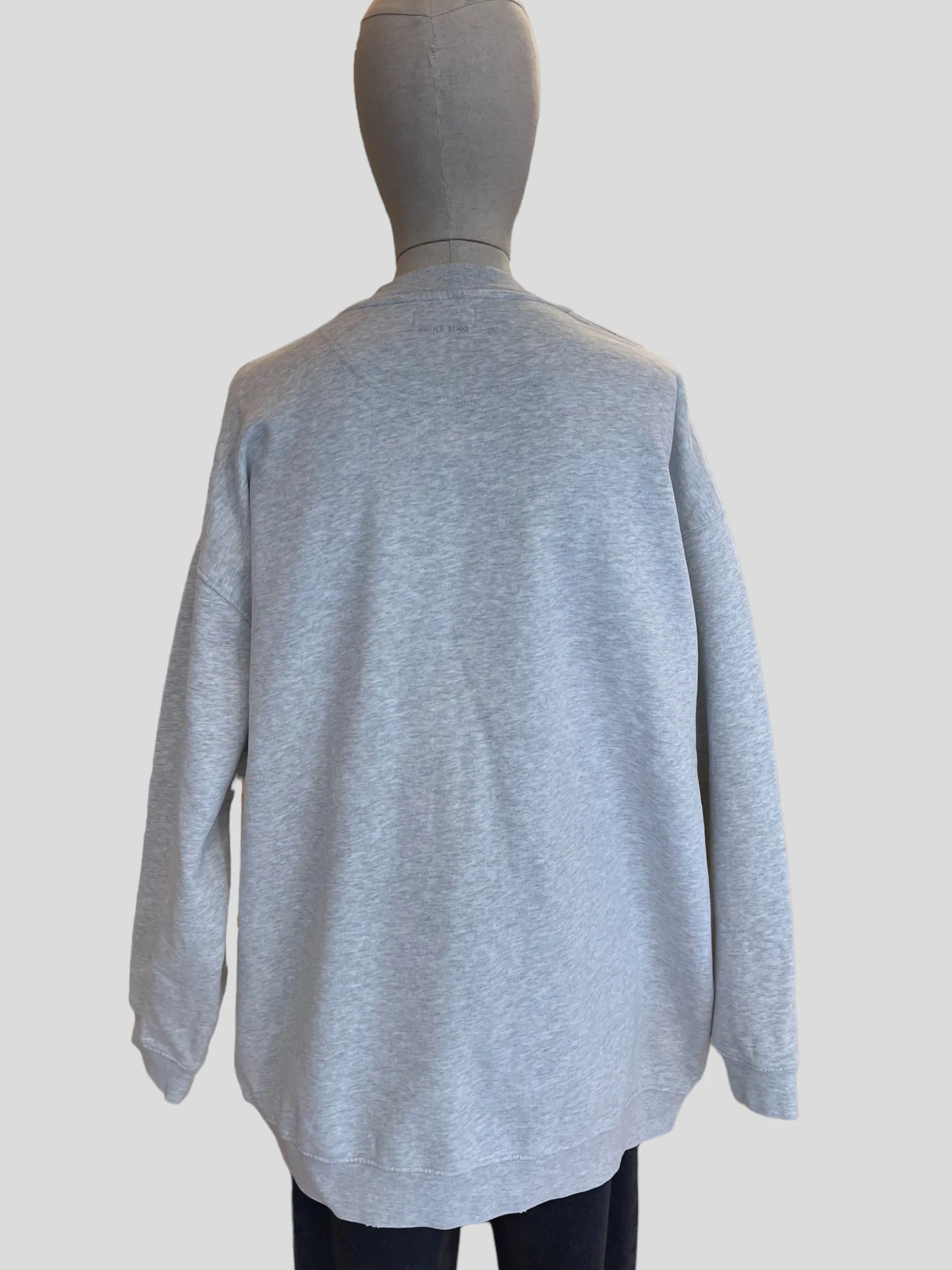 Anine Bing Size Medium Grey Jumper