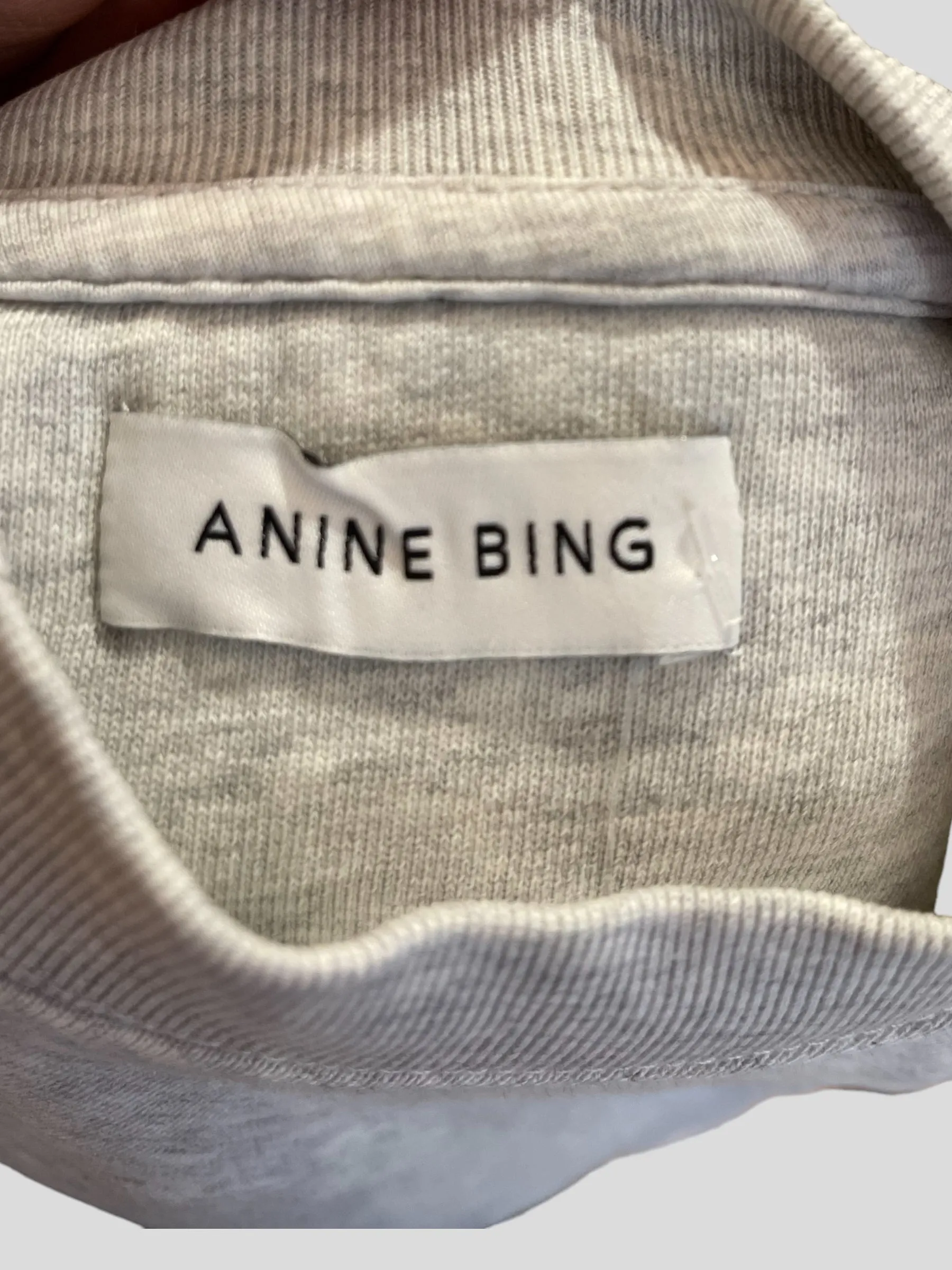 Anine Bing Size Medium Grey Jumper