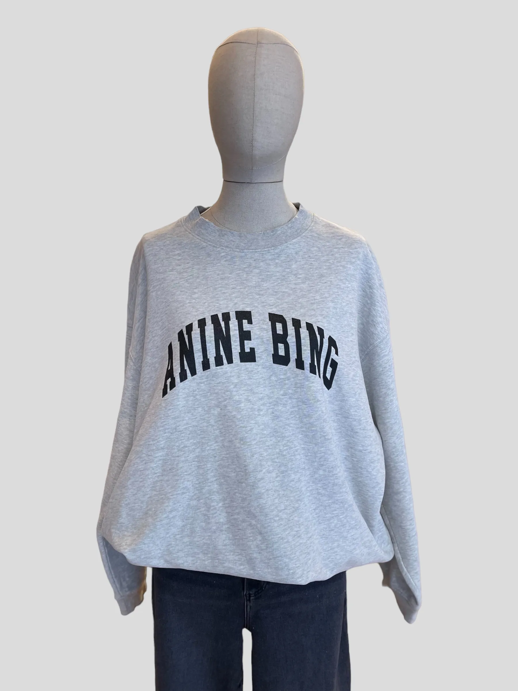 Anine Bing Size Medium Grey Jumper