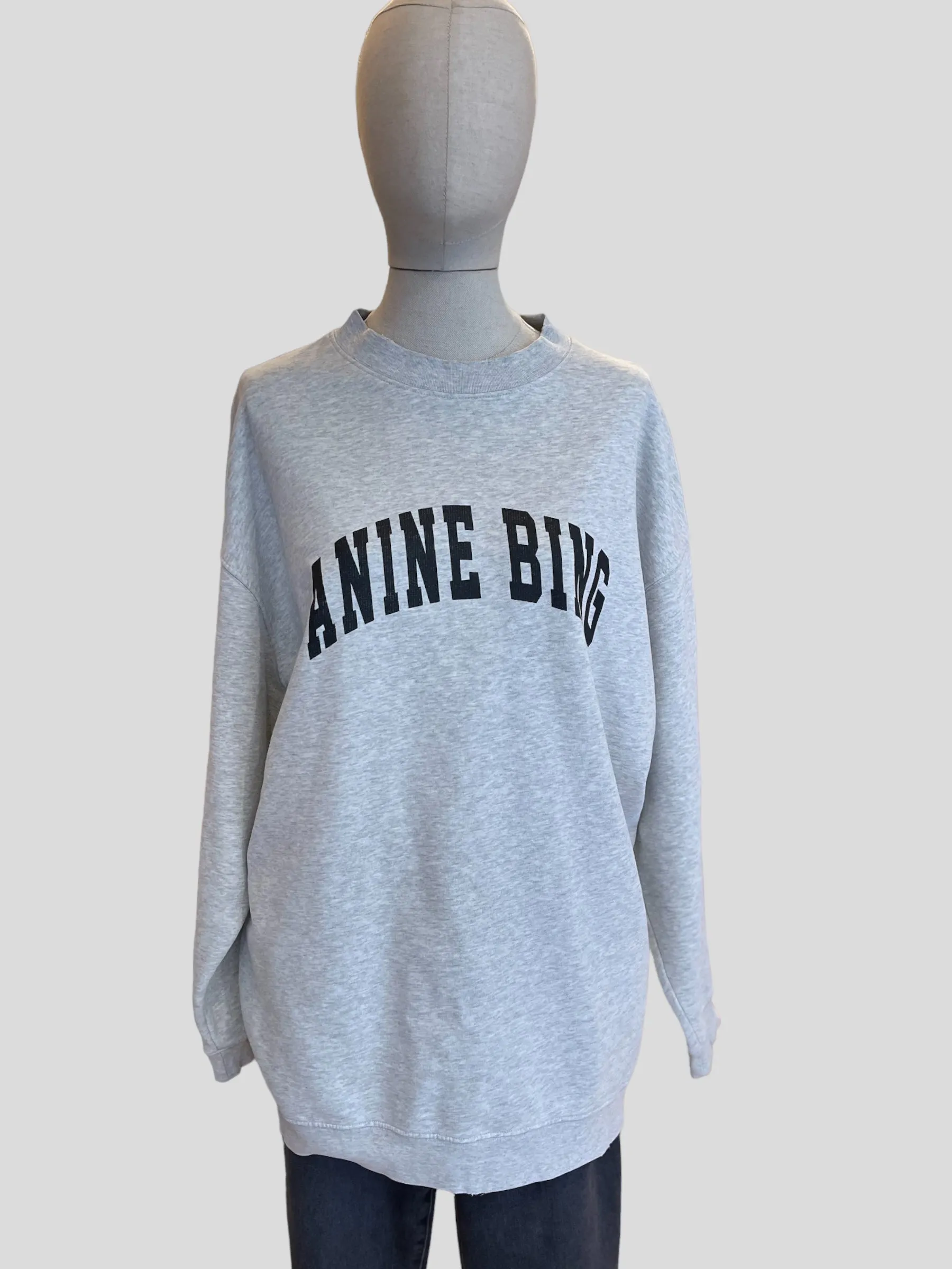 Anine Bing Size Medium Grey Jumper