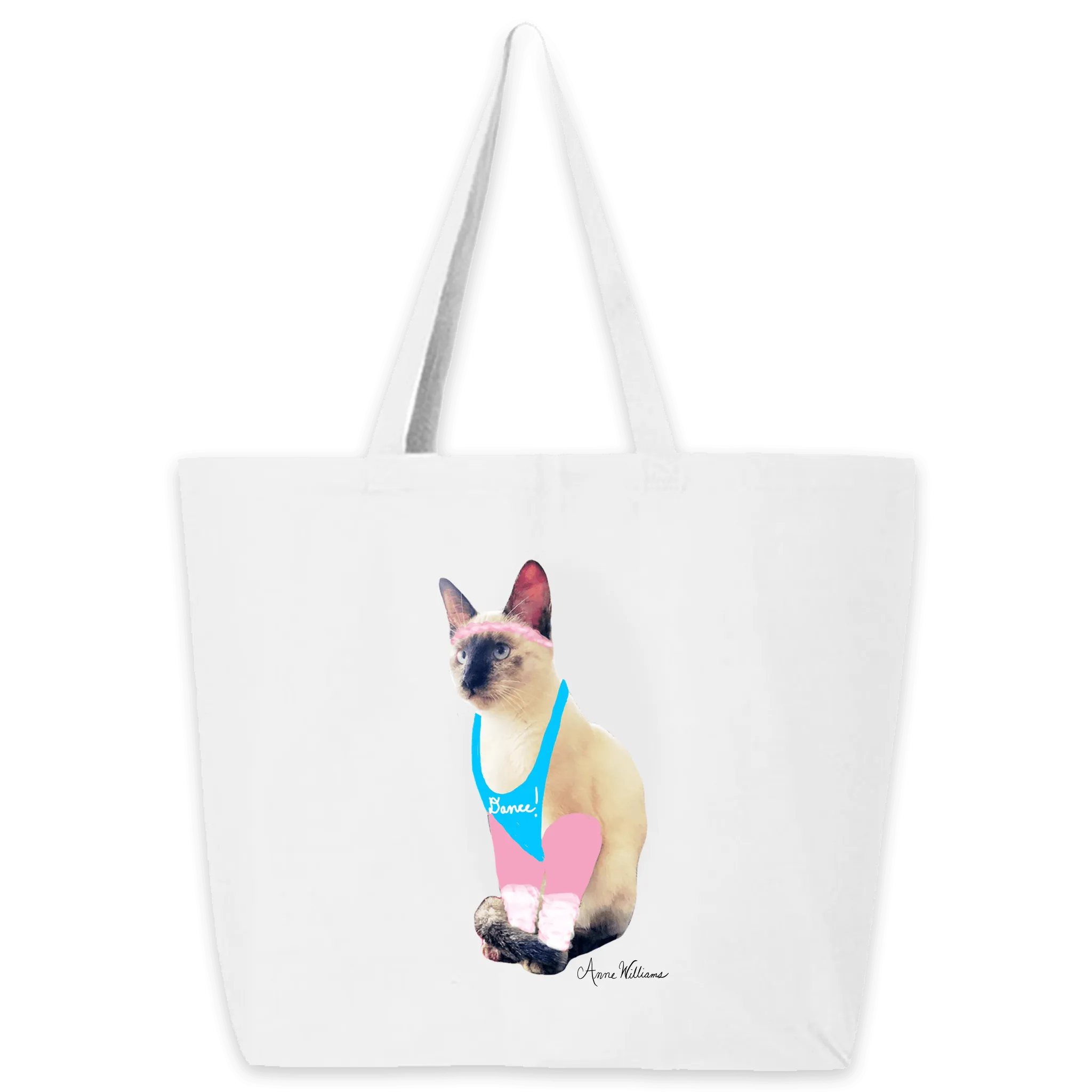 Anne Williams Art- Dance Cat Tote