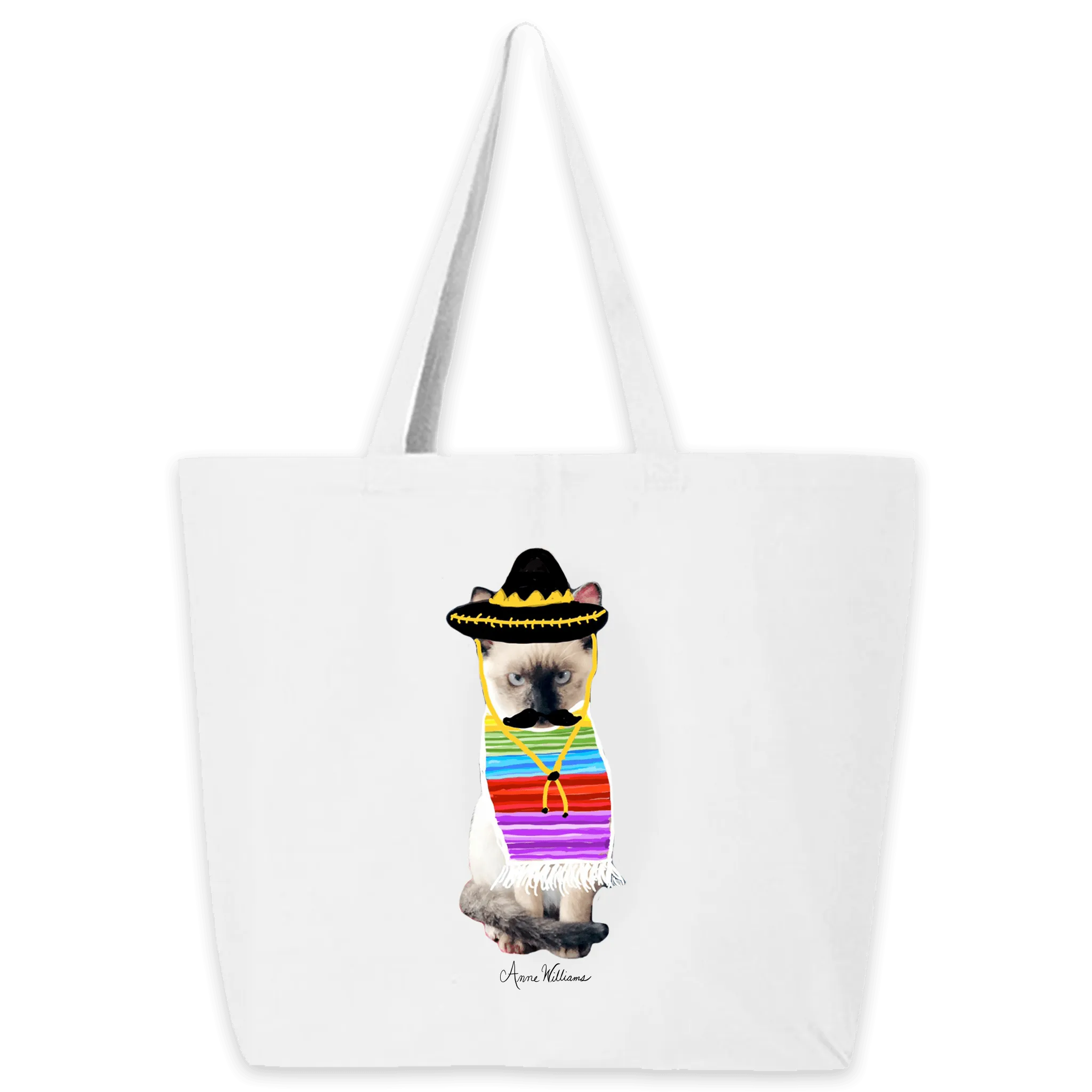 Anne Williams Art- Mexican Cat Tote