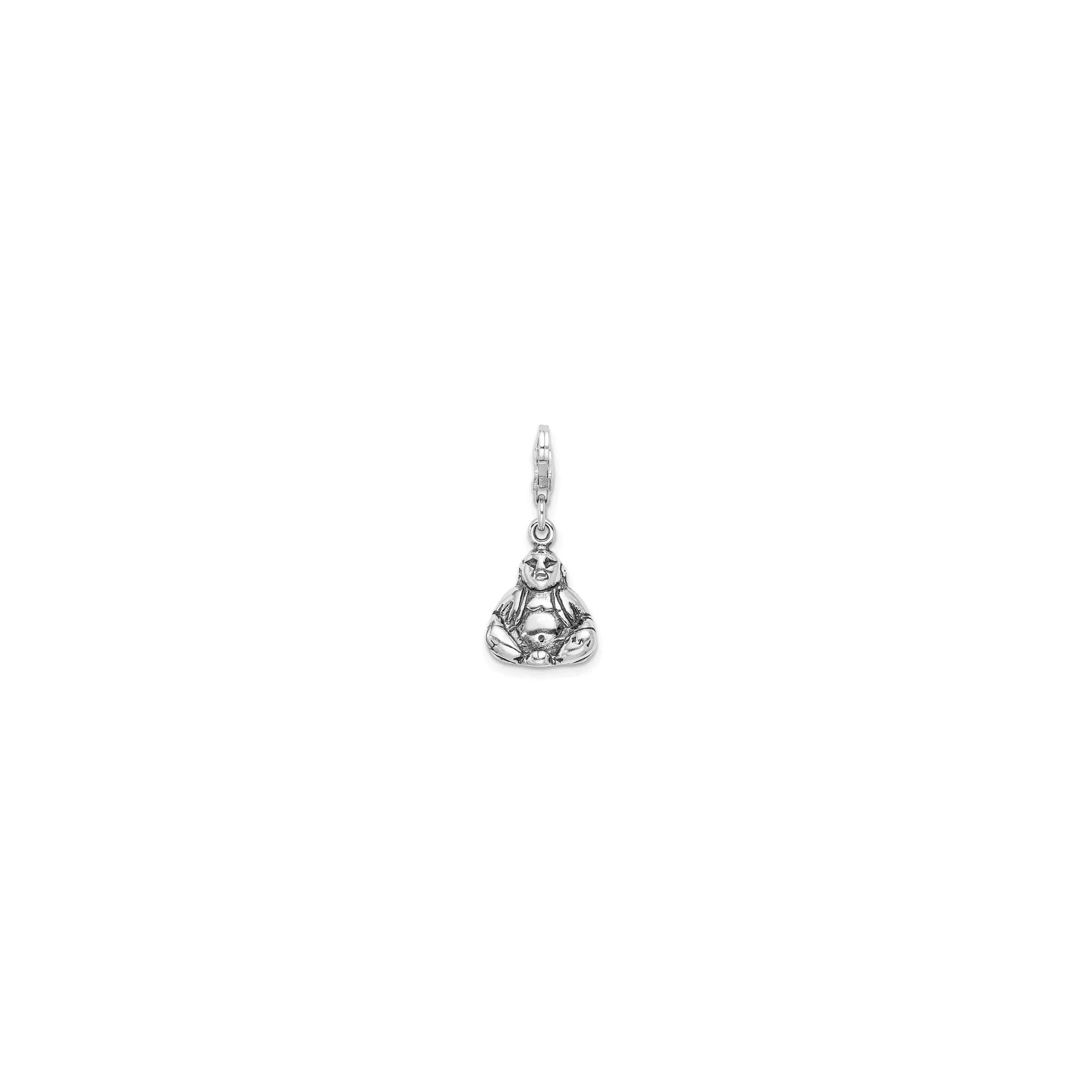 Antique Buddha Charm (Silver)