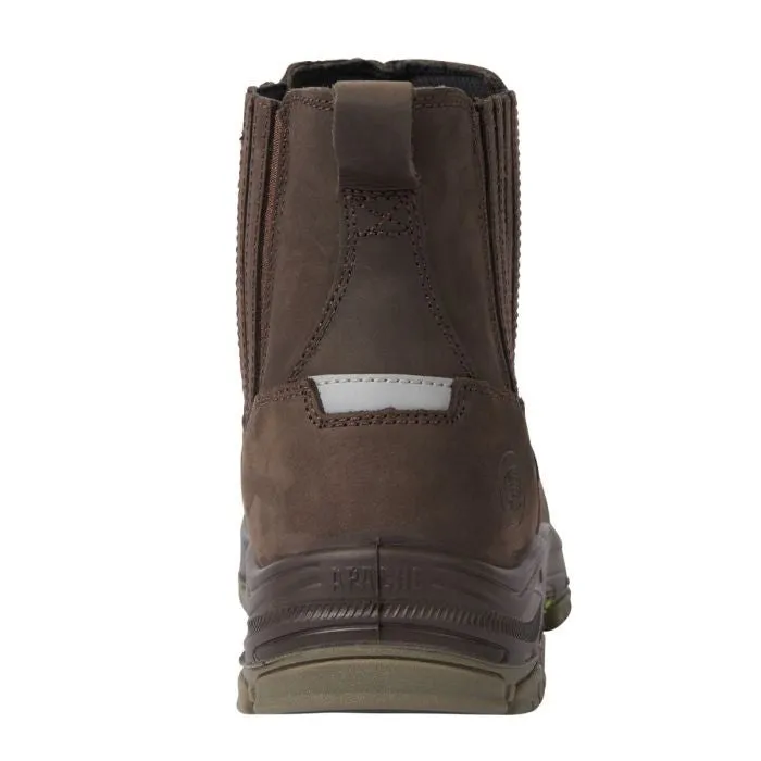 Apache Wabana Water Resistant Dealer Work Boot-BROWN