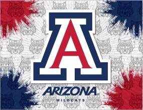 Arizona Wildcats HBS Gray Red Navy Wall Canvas Art Picture Print