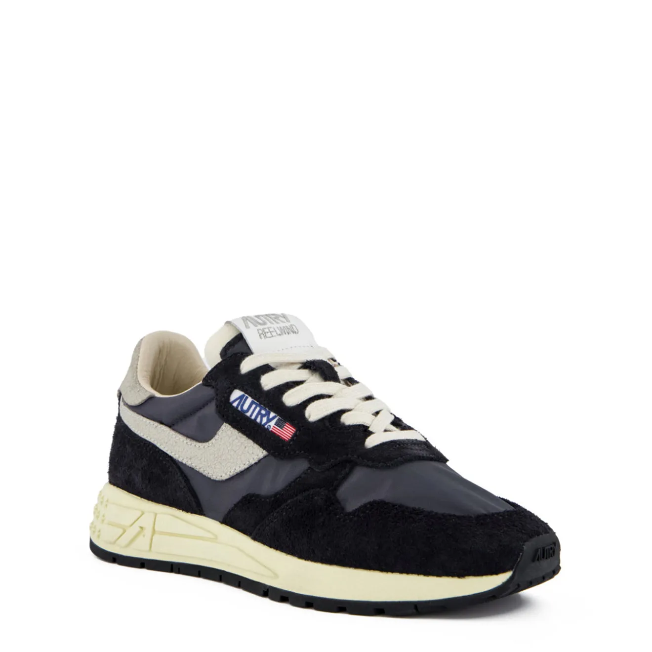 Autry Reelwind Low Sneakers Nylon / Suede Black