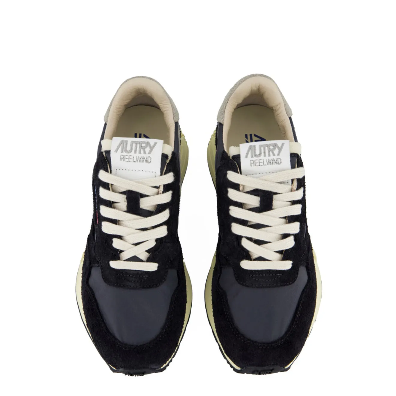 Autry Reelwind Low Sneakers Nylon / Suede Black