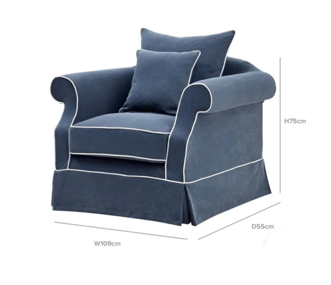 Ayla Armchair Navy