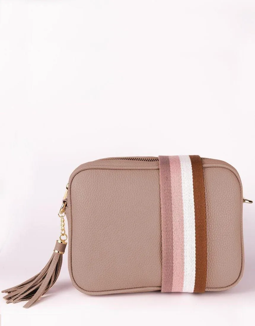 Bag Strap Stripe - Blush/White