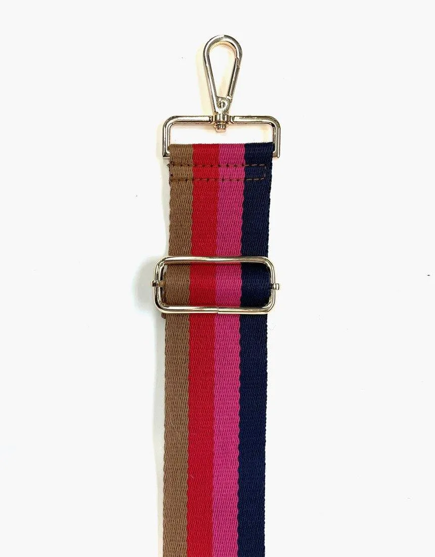 Bag Strap Stripe - Fuchsia