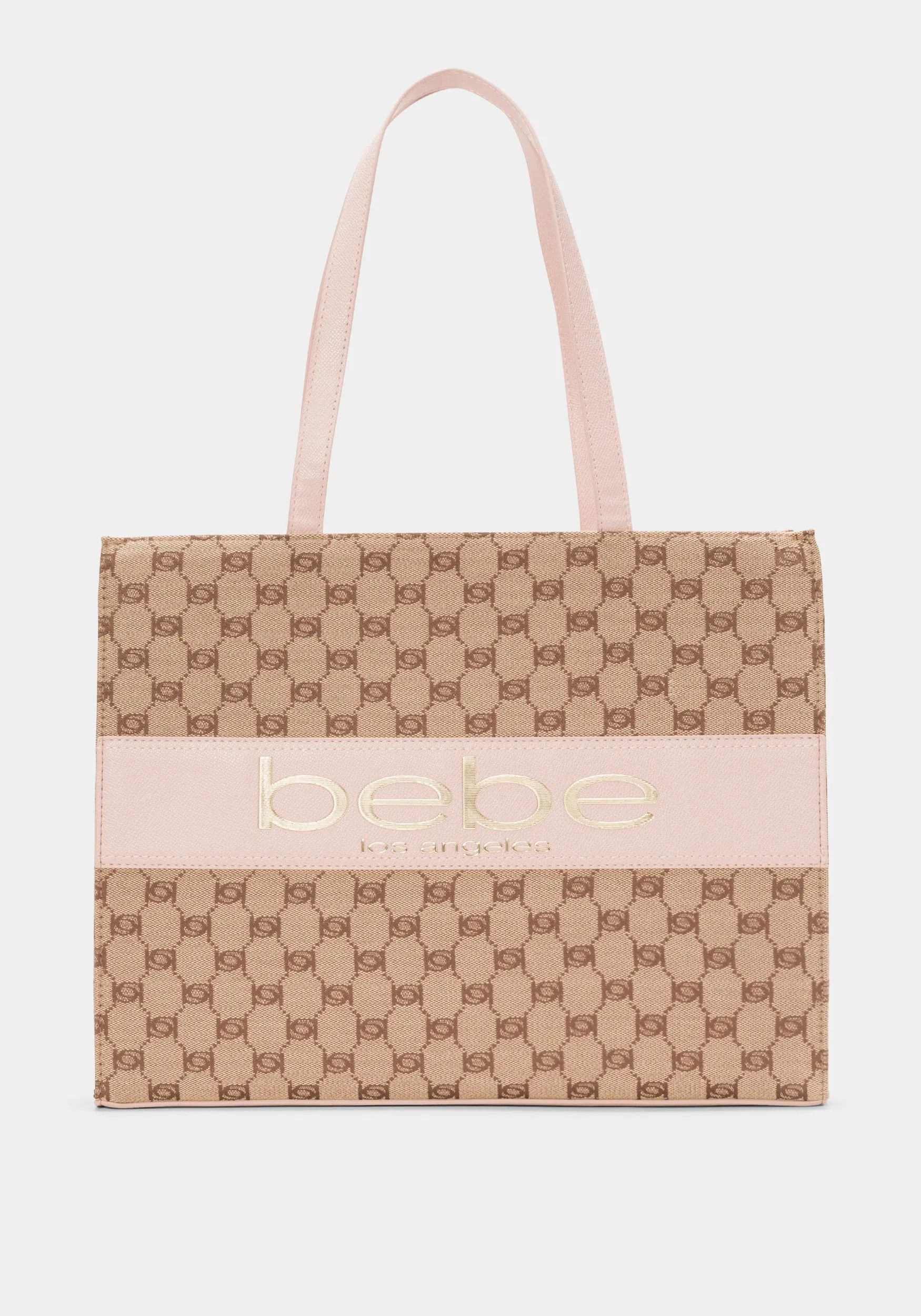 Bebe Serena Large Jacquard Tote