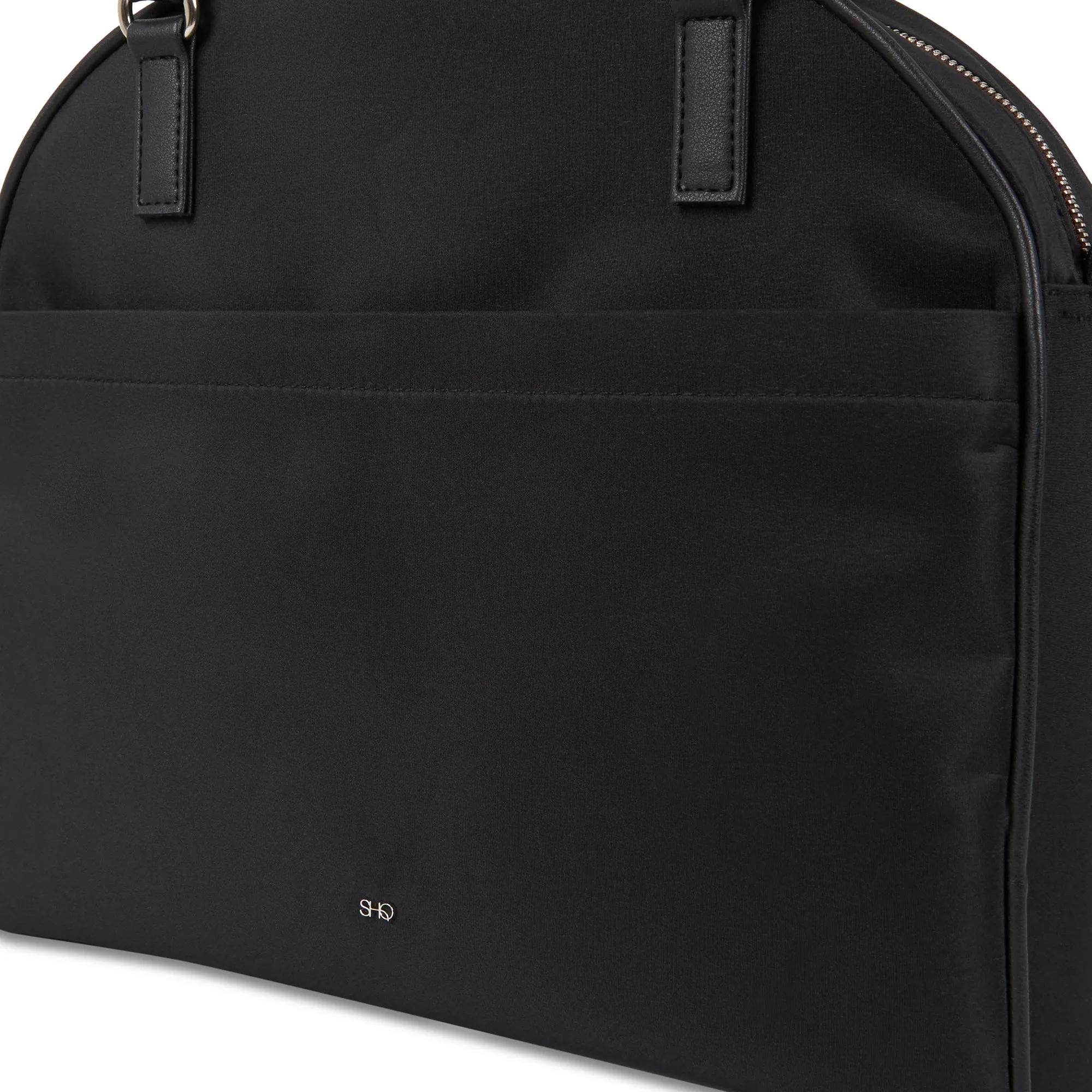 BERLIN NYLON LAPTOP BAG BLACK