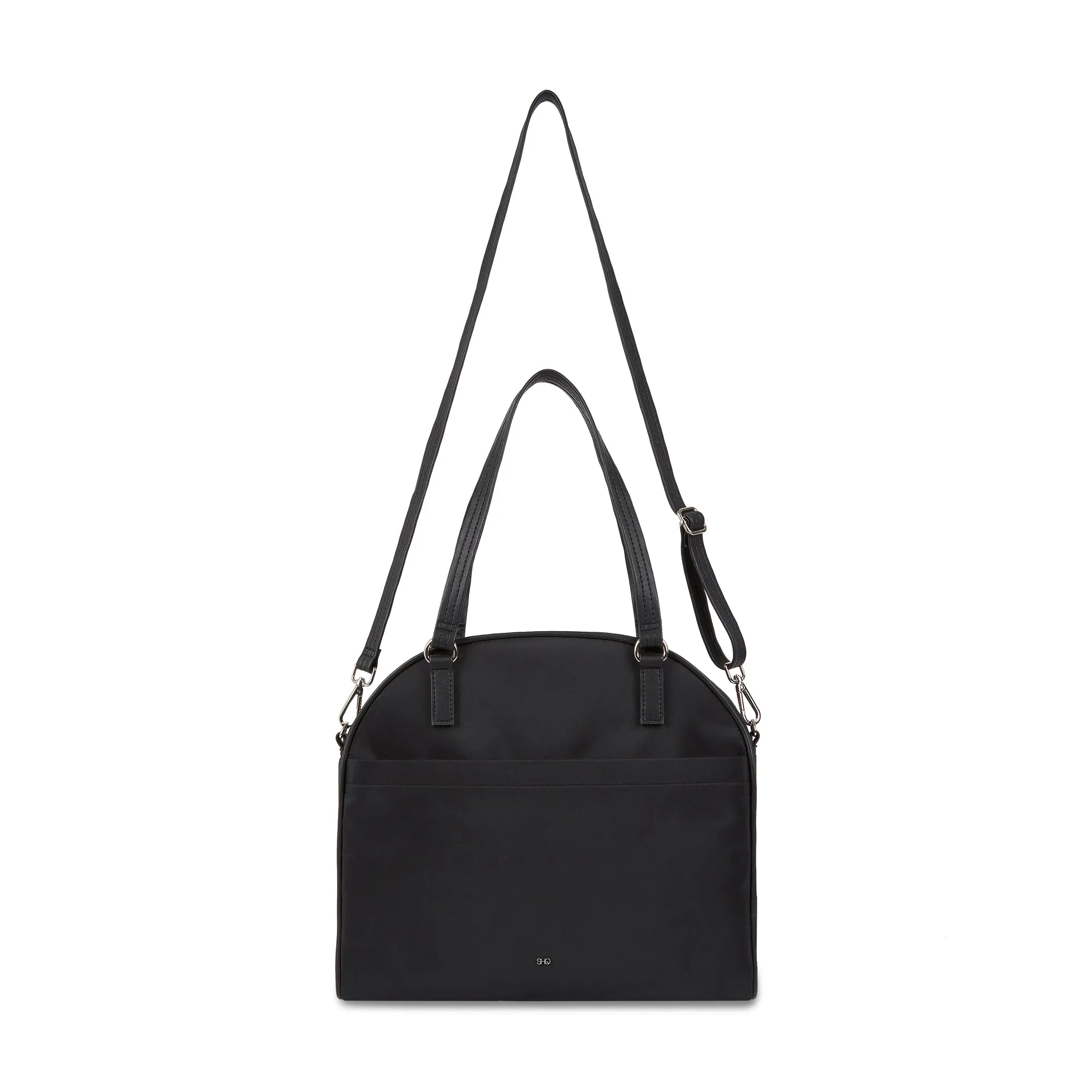 BERLIN NYLON LAPTOP BAG BLACK