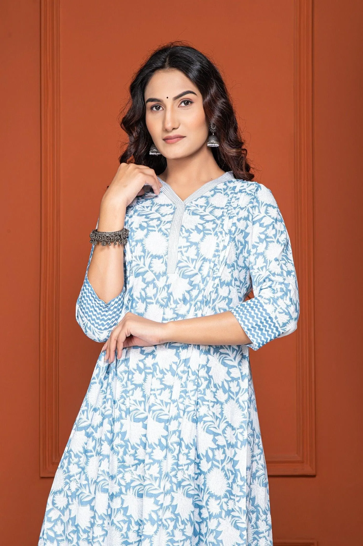 Blue Bliss kurti Collection