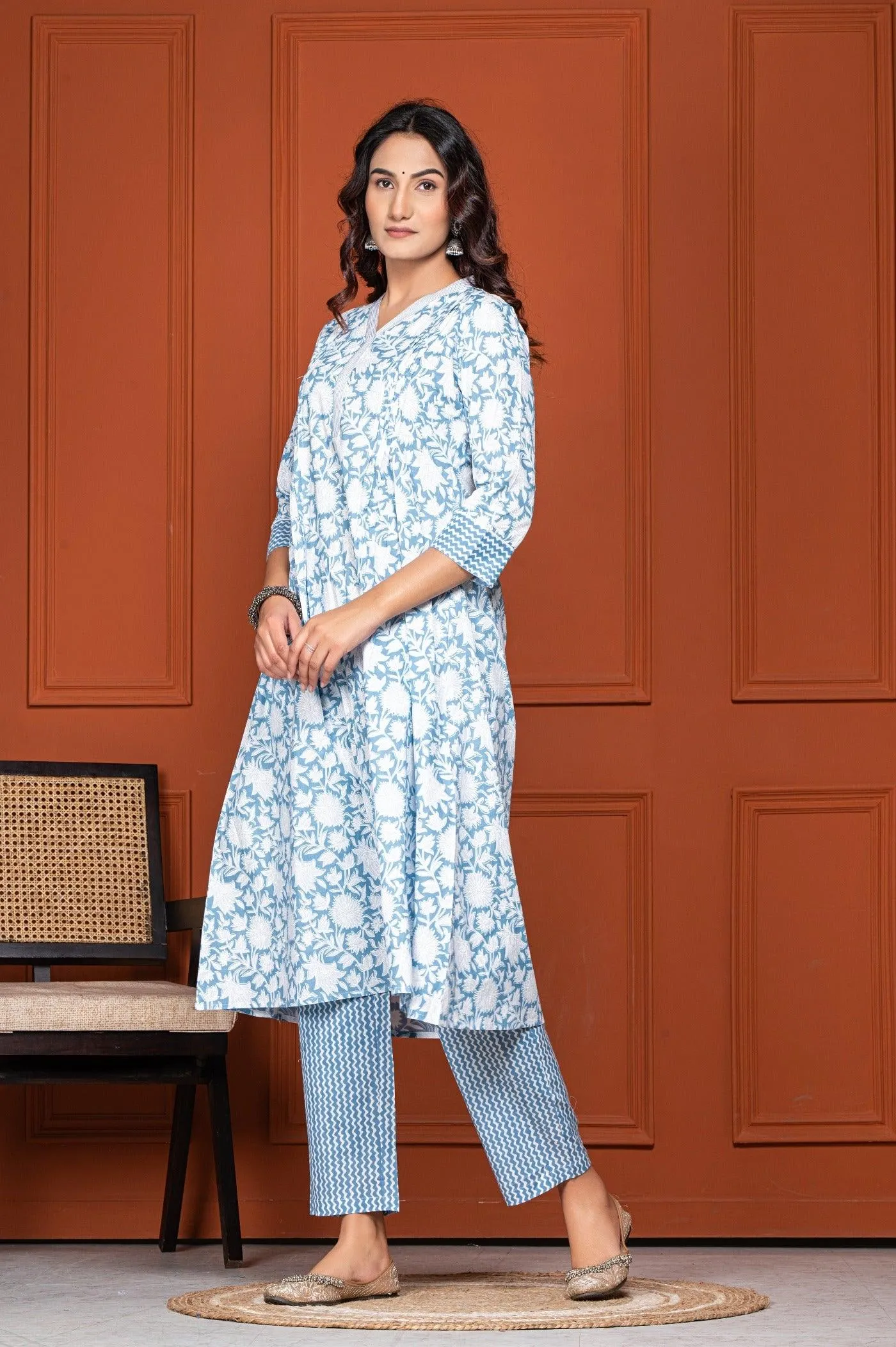 Blue Bliss kurti Collection