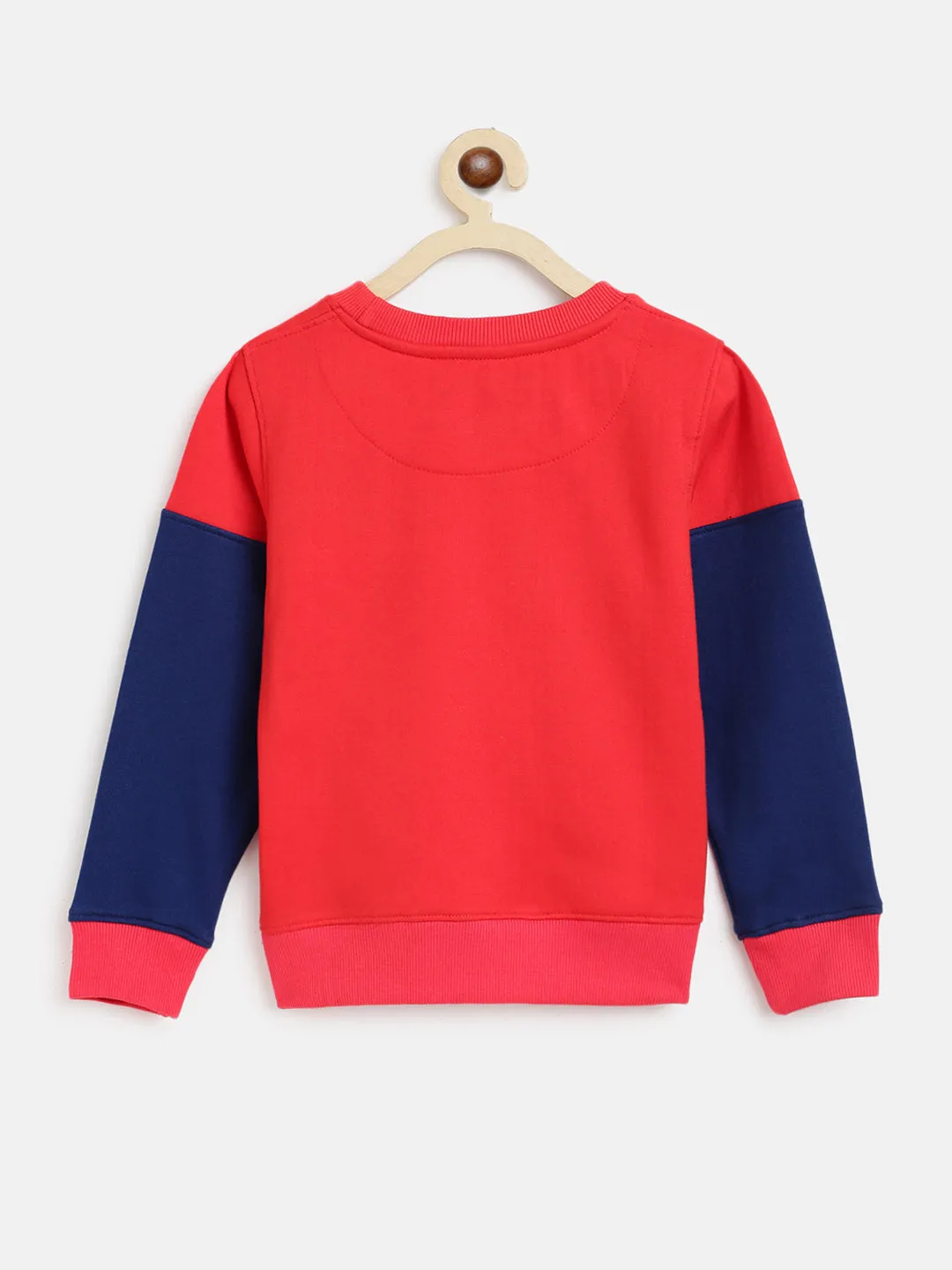 Boys Red & Blue Sweatshirt