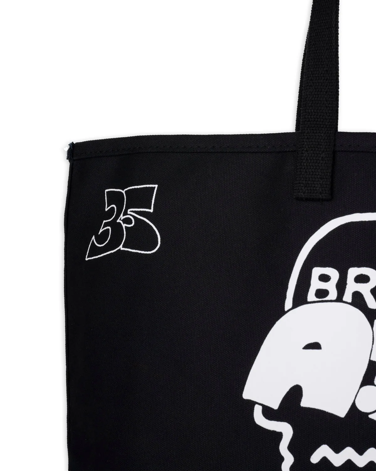 Brain Dead x A.P.C. Logohead Steele Tote Bag - Black