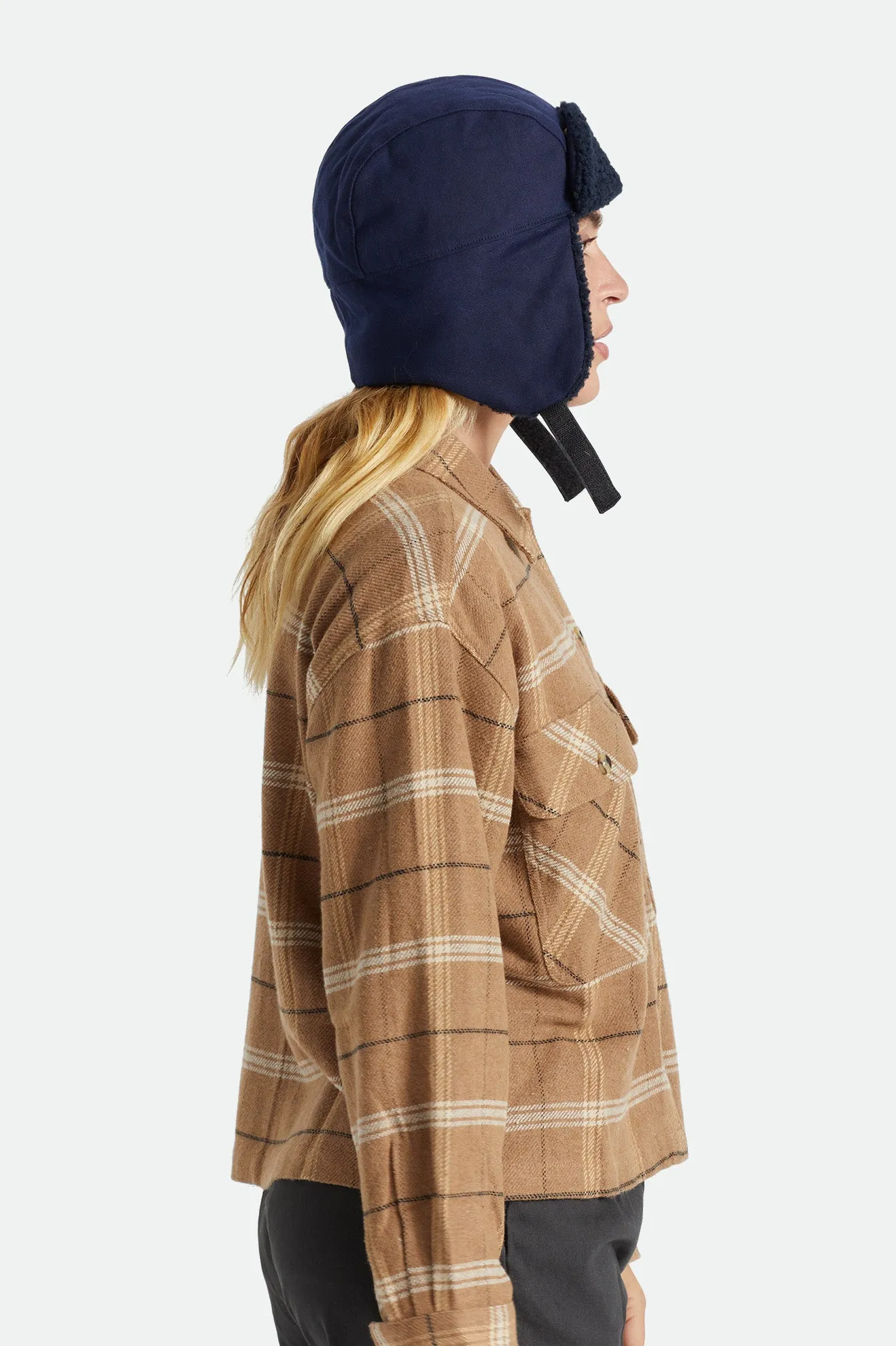 Bridger Trapper Hat - Washed Navy