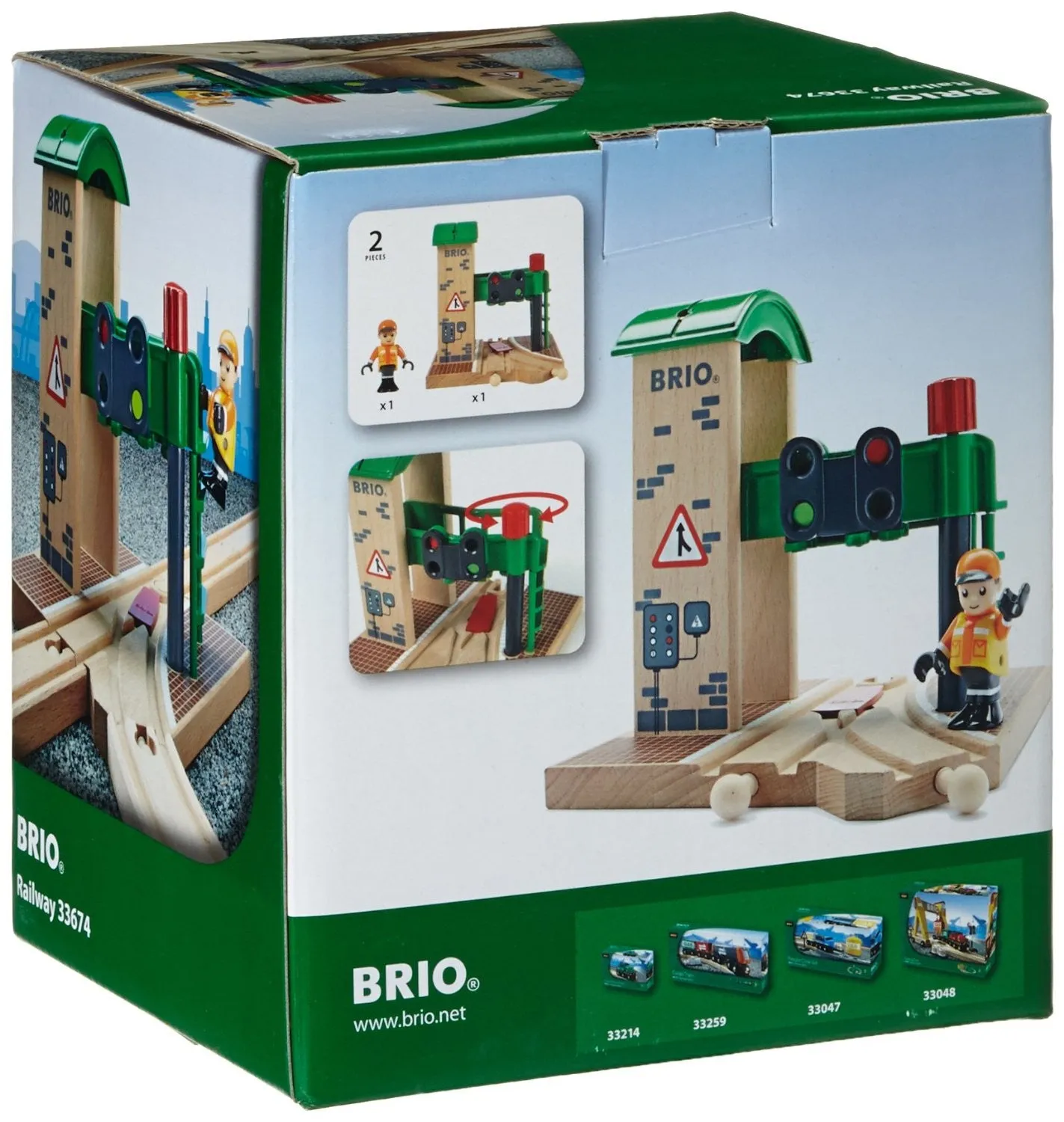 BRIO 24 - Signal Station 2 pieces