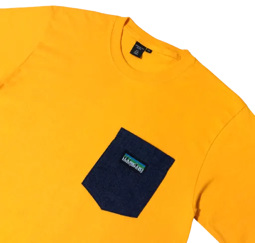 Brooklyn Work T100 Pocket S/S Tee Gold