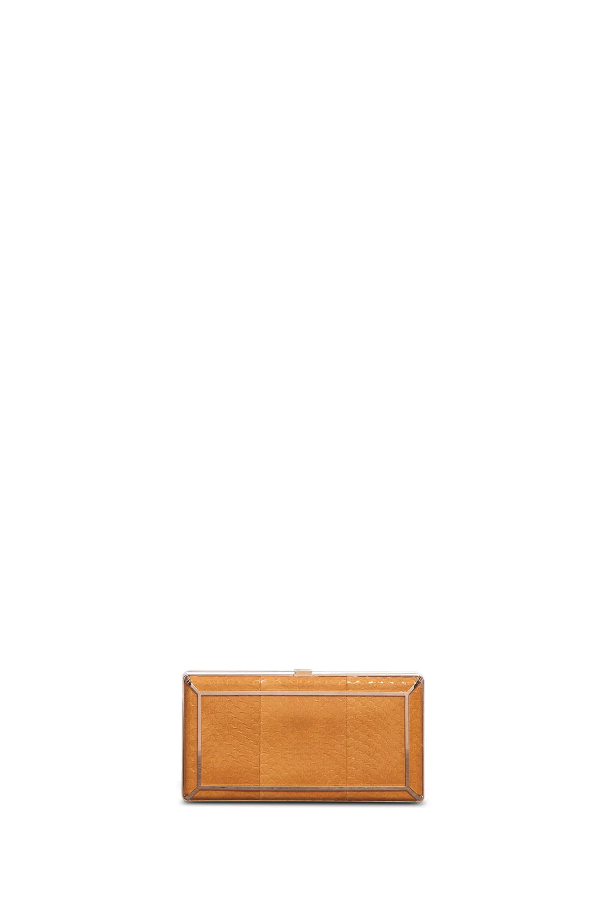 Callas Clutch in Saffron Snakeskin