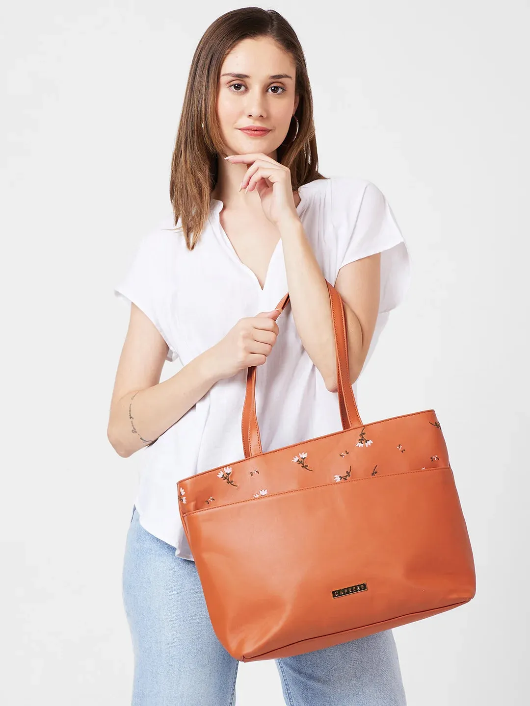 Caprese Adah Tote Large Tan