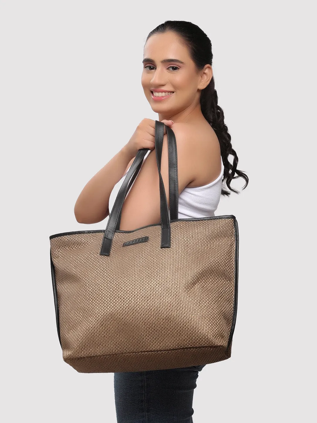 Caprese Alicia Tote Large Beige