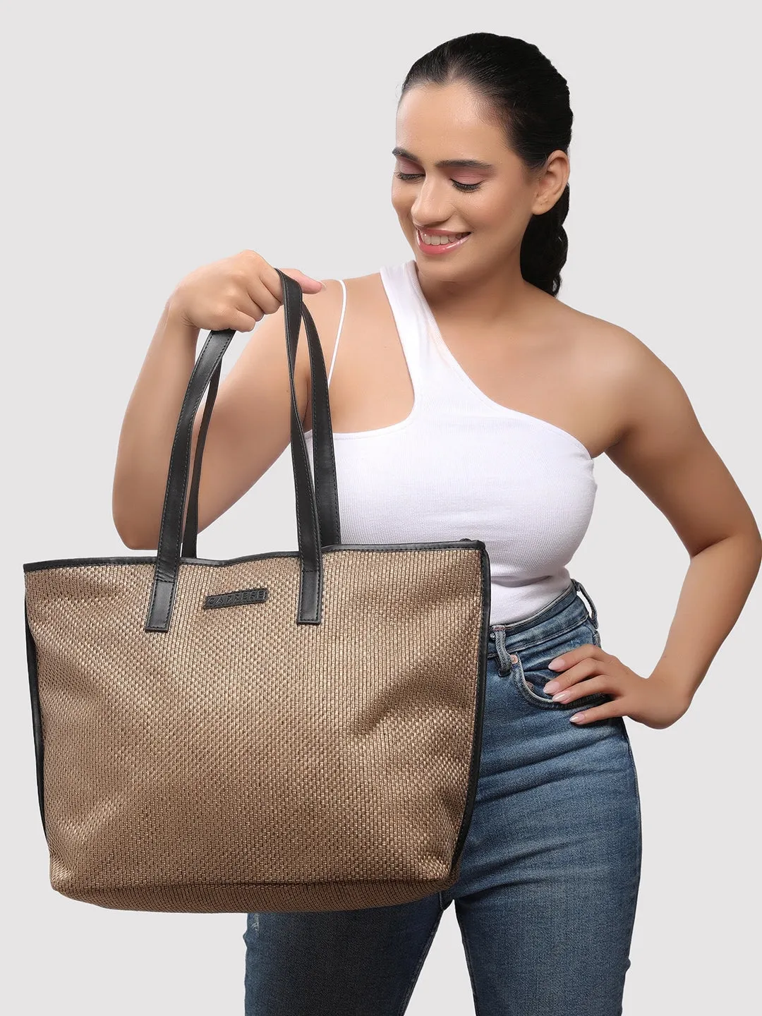 Caprese Alicia Tote Large Beige