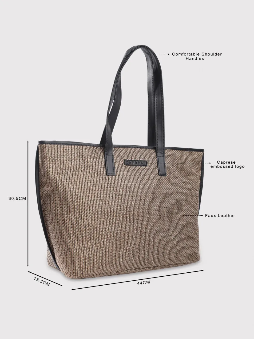 Caprese Alicia Tote Large Beige