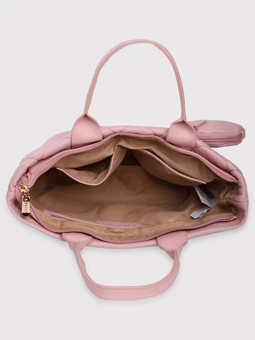 Caprese Briar Tote Small Office Handbag Dusky Pink