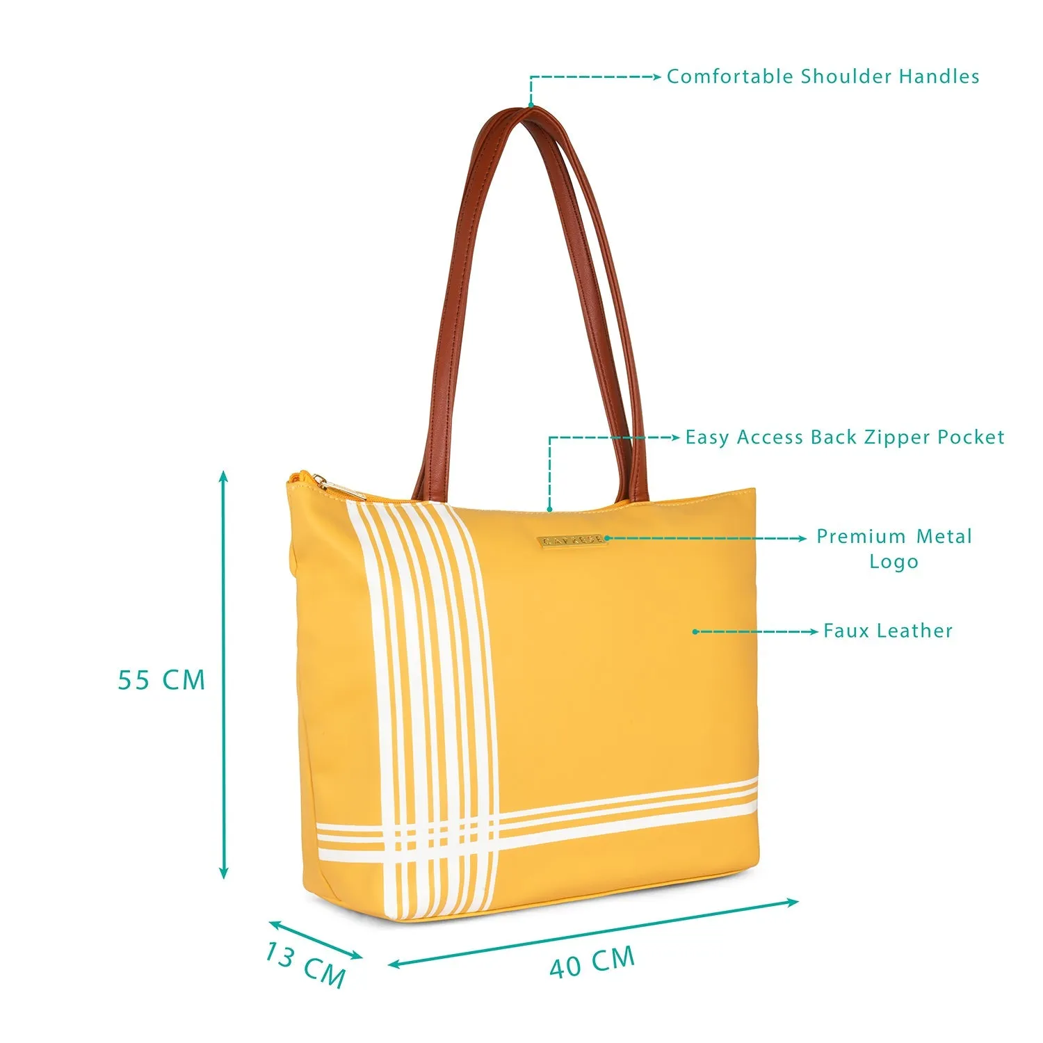 Caprese Buddy Tote Large Lemon