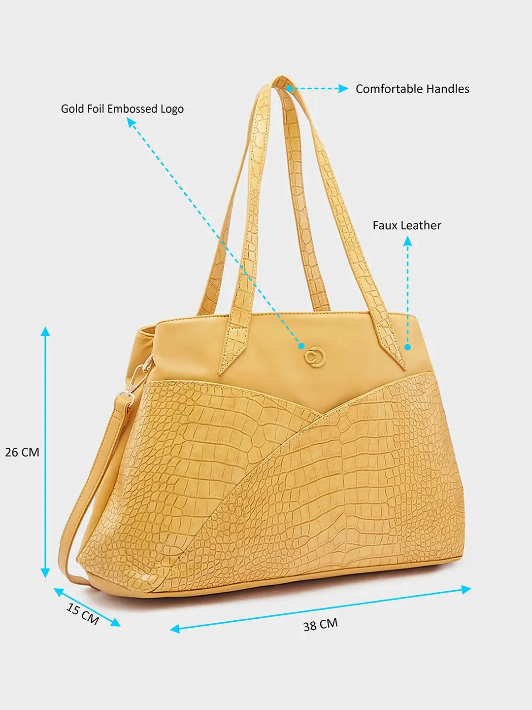 Caprese Cabo Tote Large Ochre