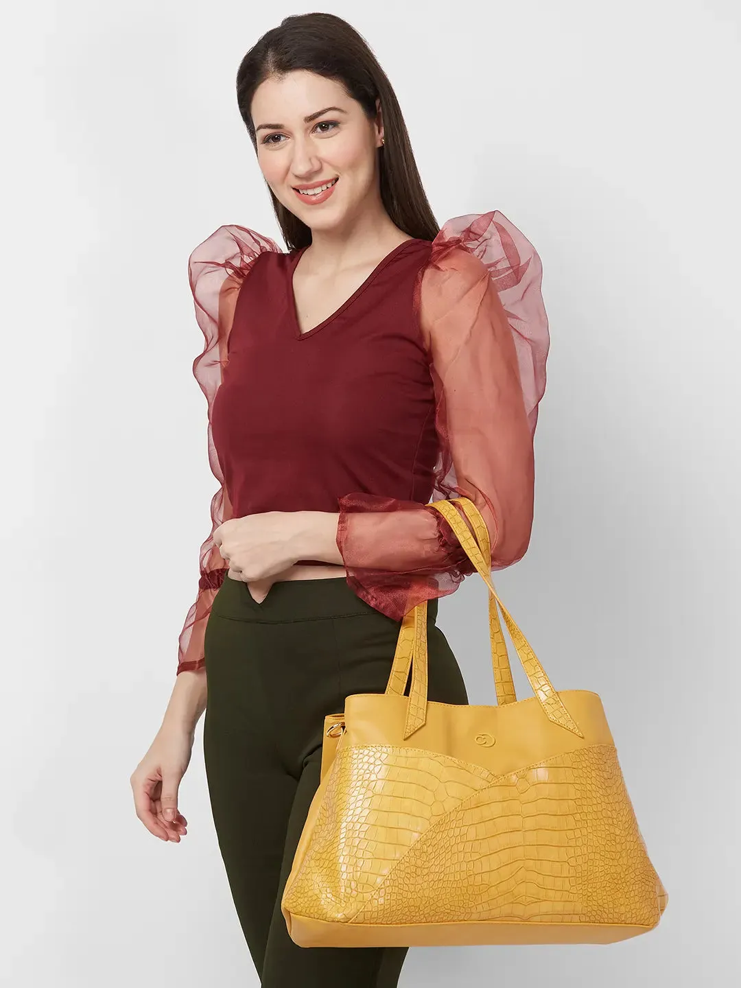 Caprese Cabo Tote Large Ochre