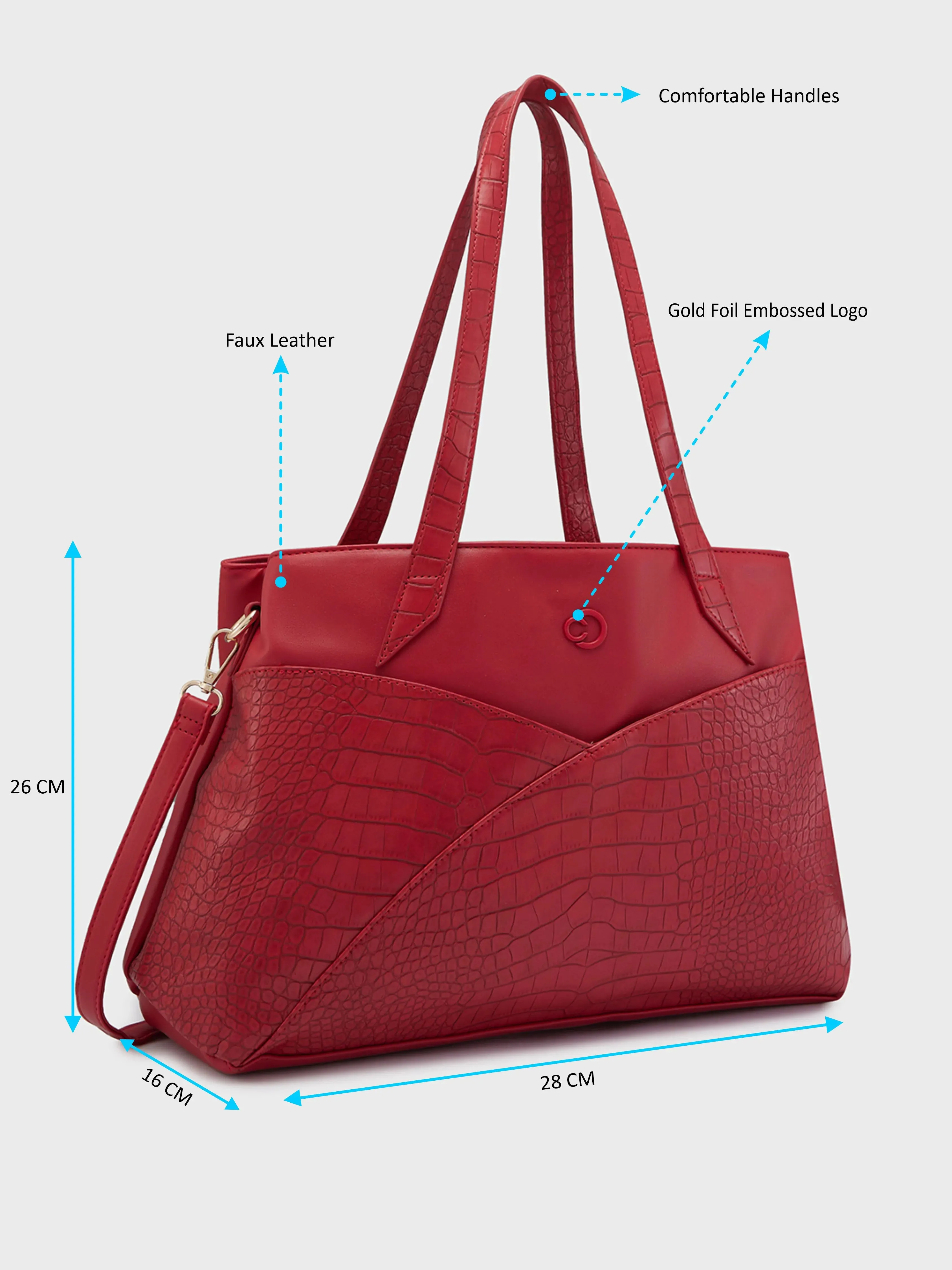 Caprese Cabo Tote Large Red