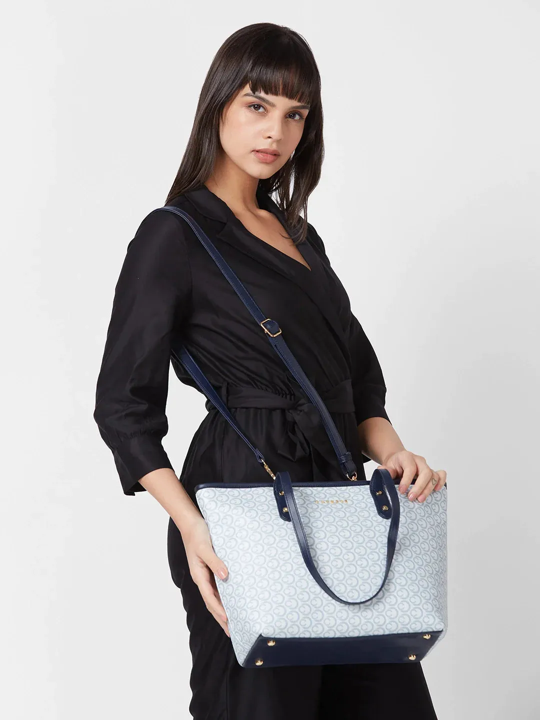 Caprese Callie Tote Large Navy