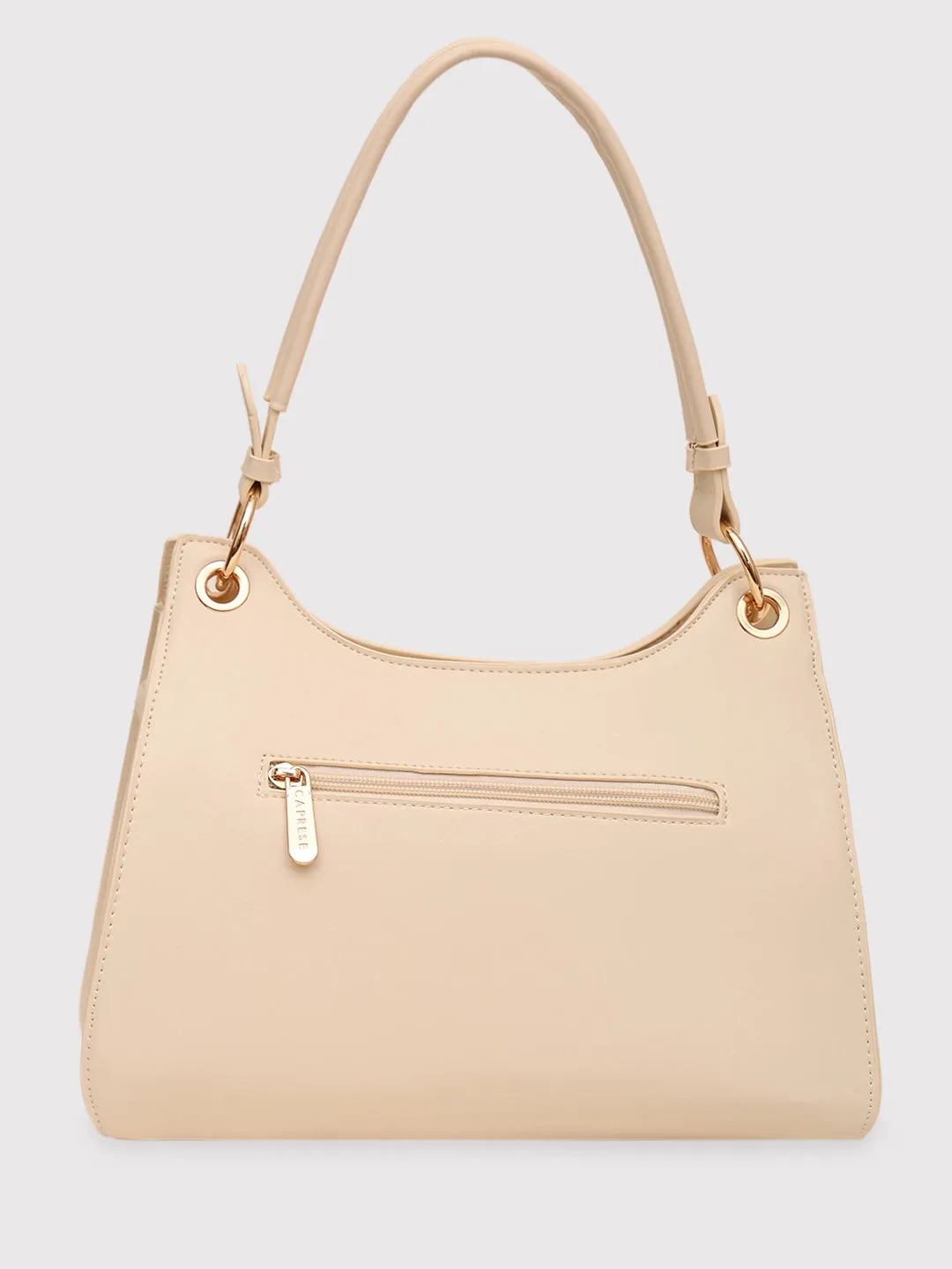 Caprese Capri Satchel Small Beige