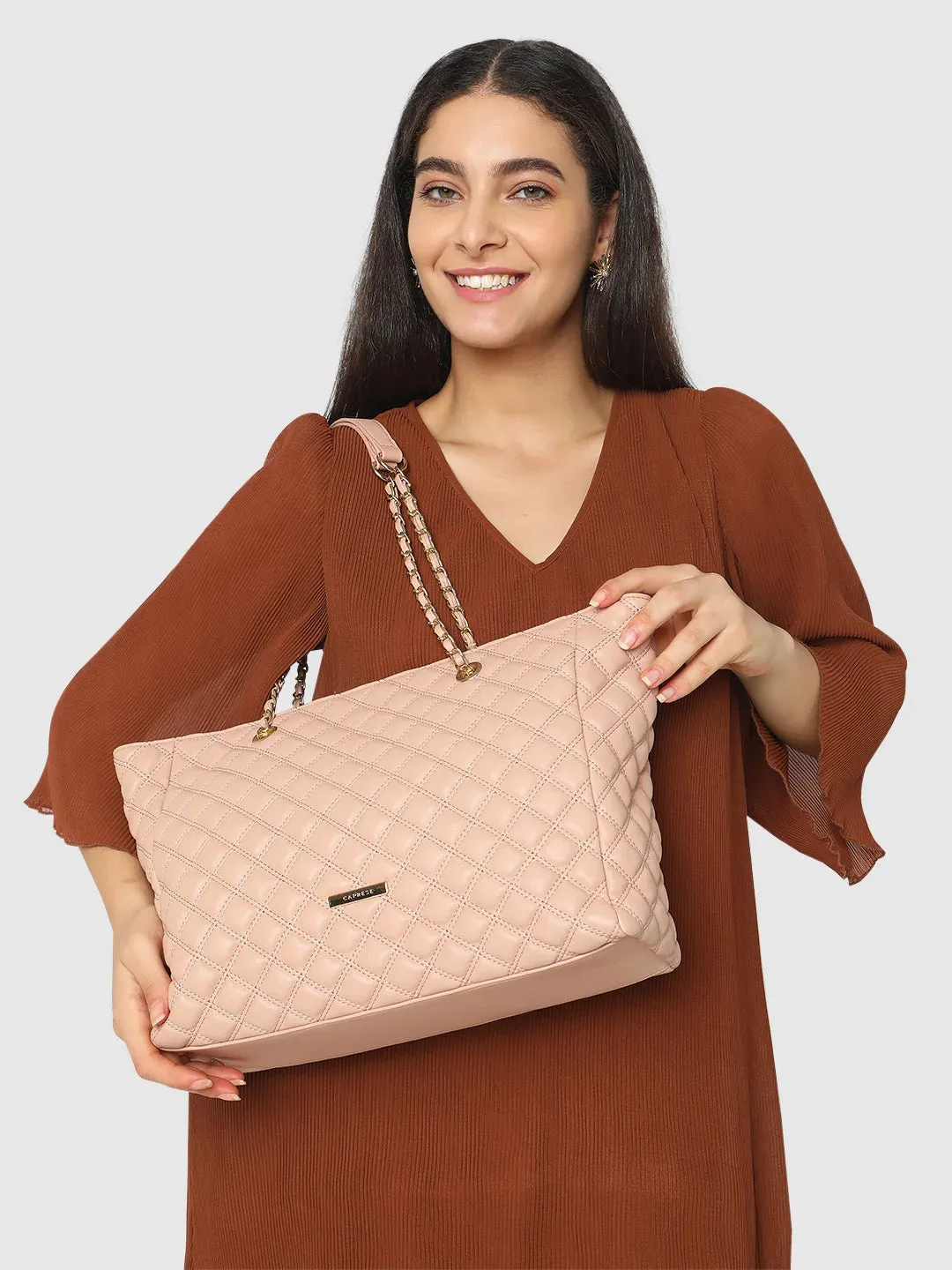 Caprese Cuddy Tote Large Blush