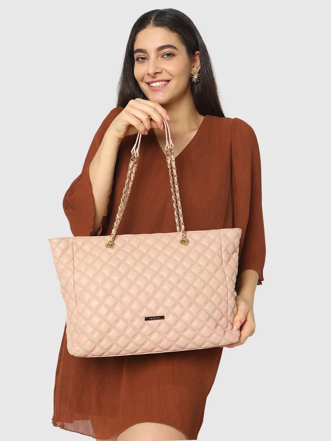 Caprese Cuddy Tote Large Blush