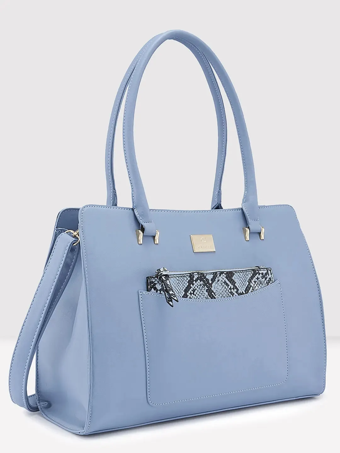 Caprese Ellis Satchel Large Blue