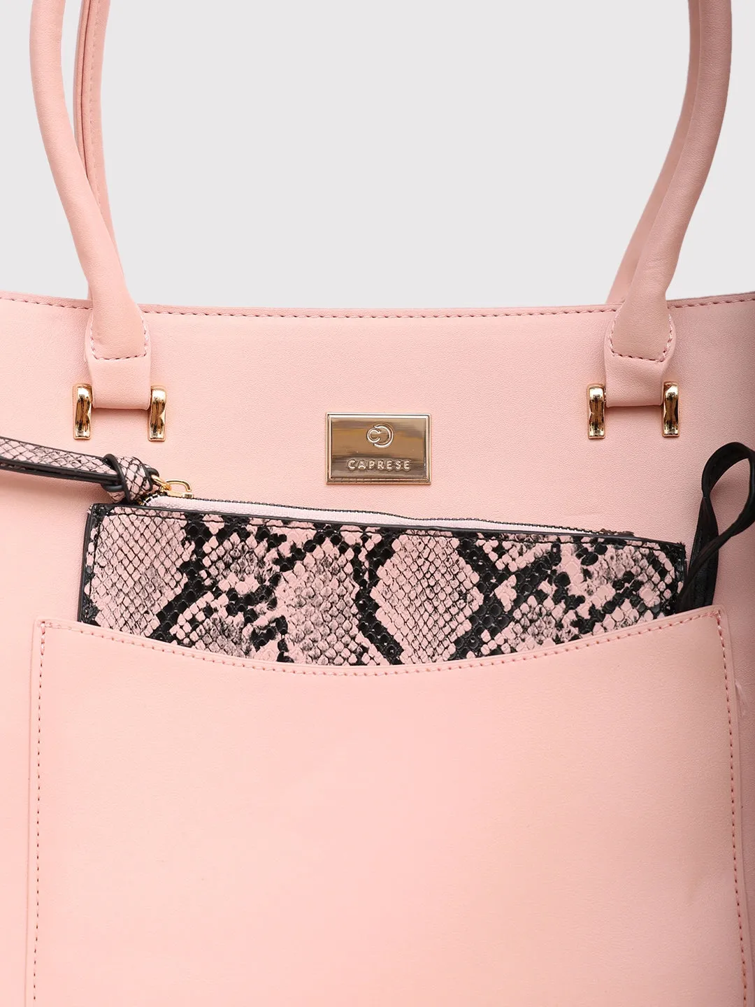 Caprese Ellis Satchel Large Pink