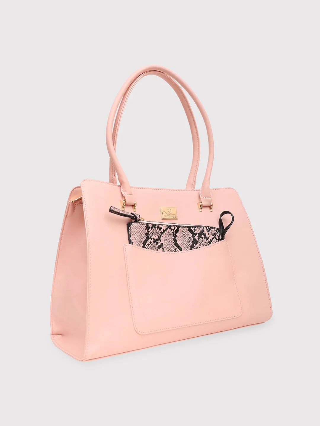 Caprese Ellis Satchel Large Pink